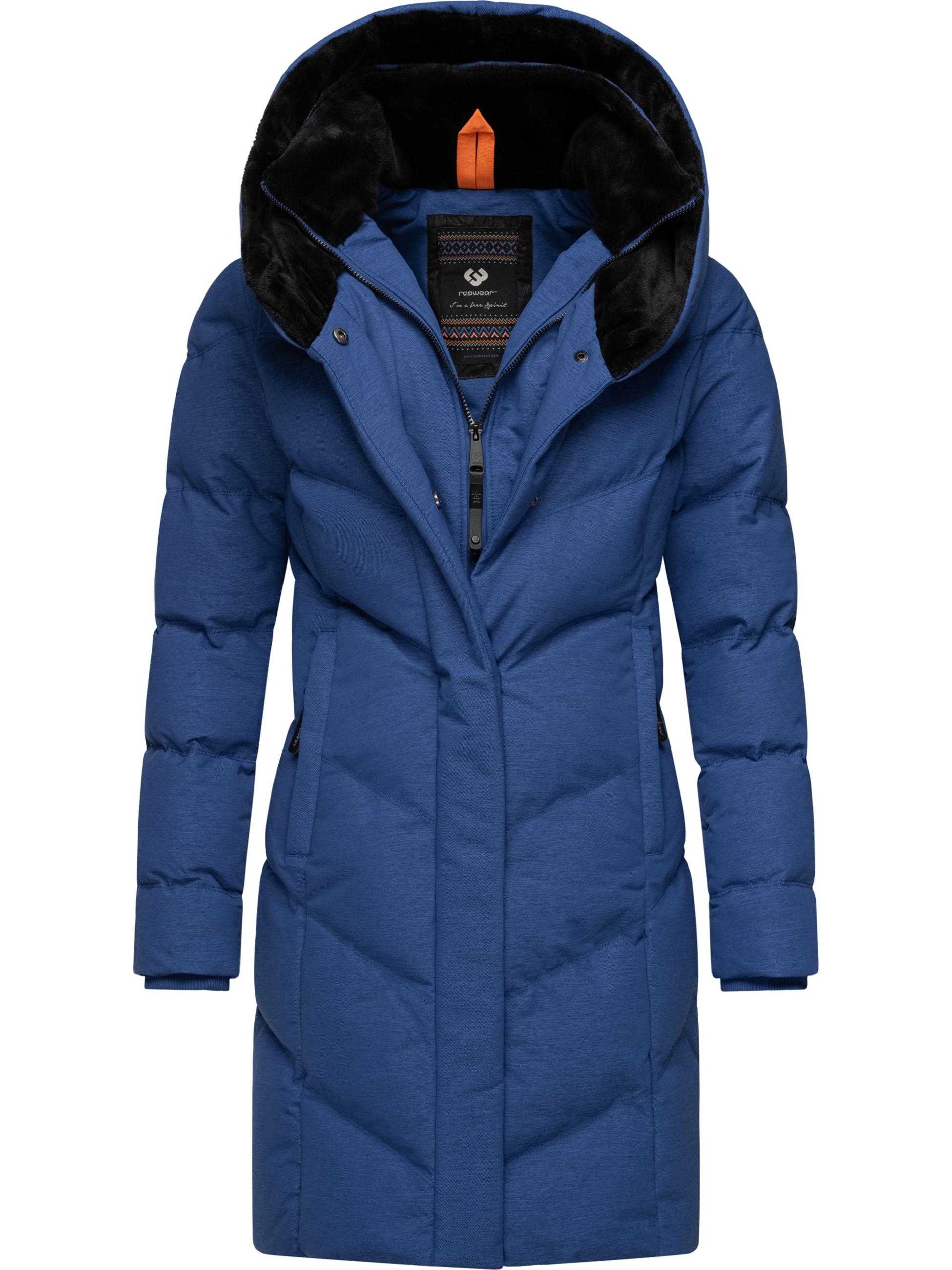 Winter Steppmantel mit Kapuze "Natalka Cosy" Navy