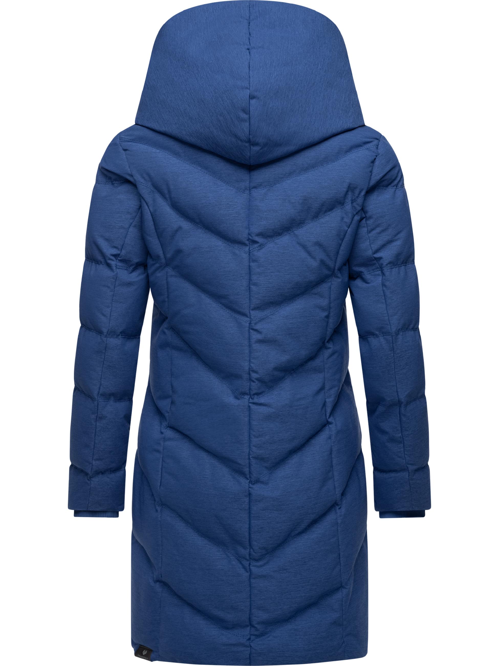 Winter Steppmantel mit Kapuze "Natalka Cosy" Navy