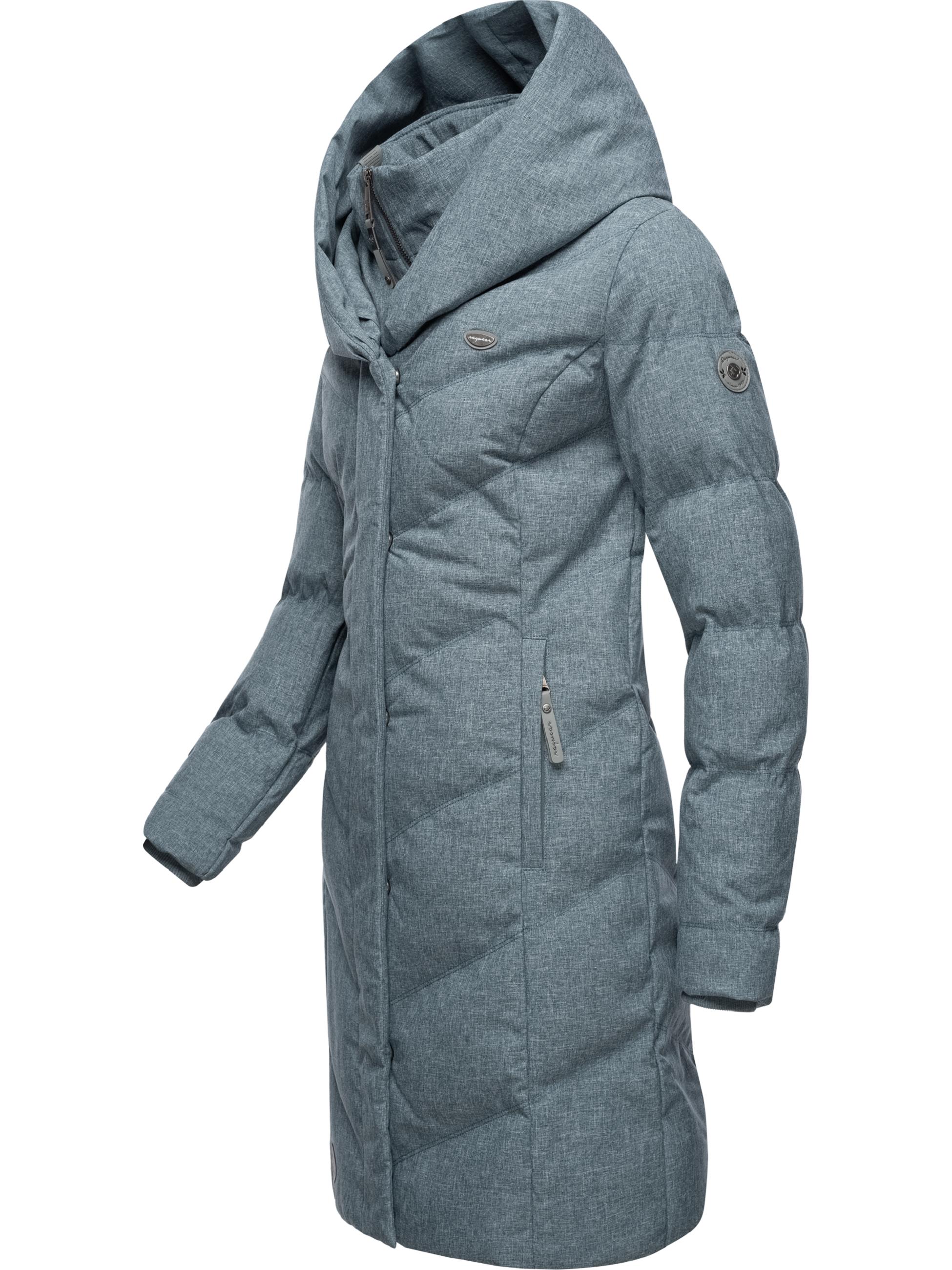 Winterjacke Wintermantel Parka mit Kapuze Natalka II Grey