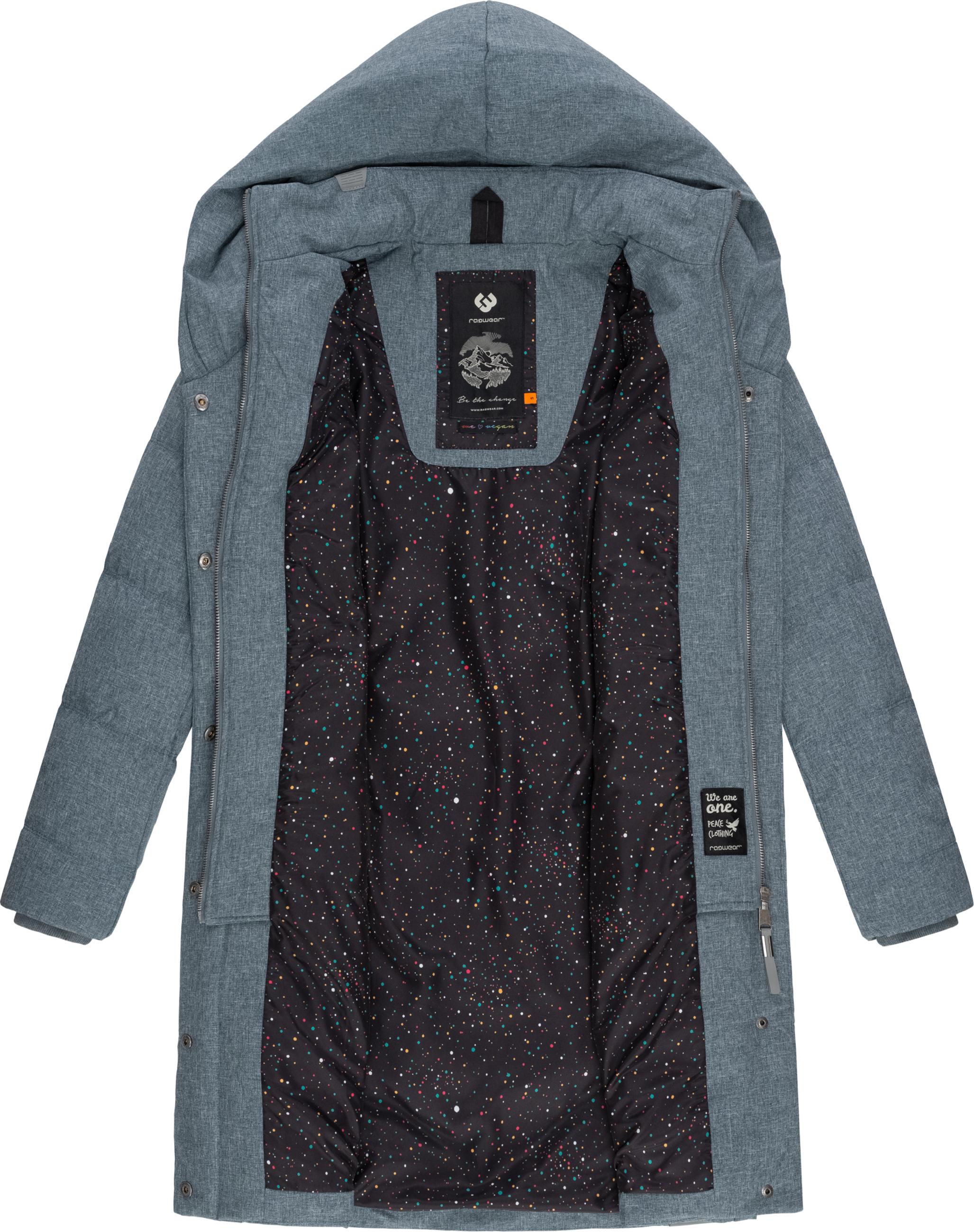 Winterjacke Wintermantel Parka mit Kapuze Natalka II Grey