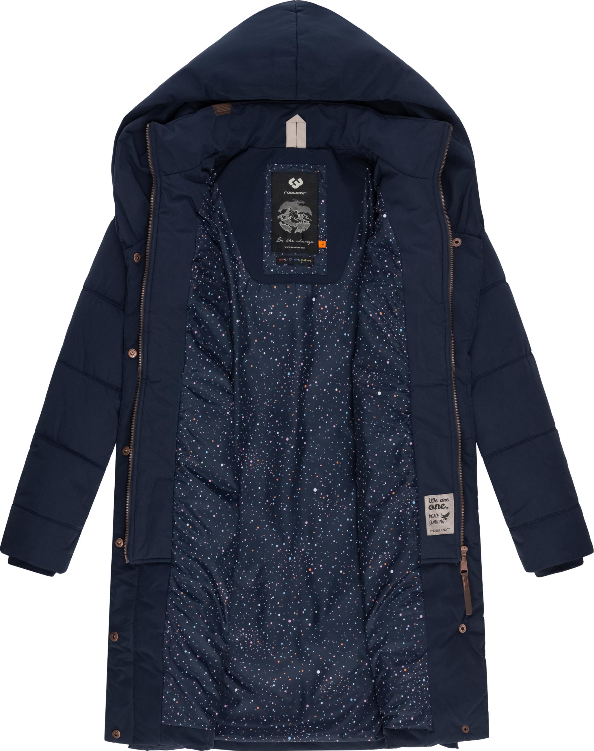 Winterjacke Wintermantel Parka mit Kapuze Natalka II Navy