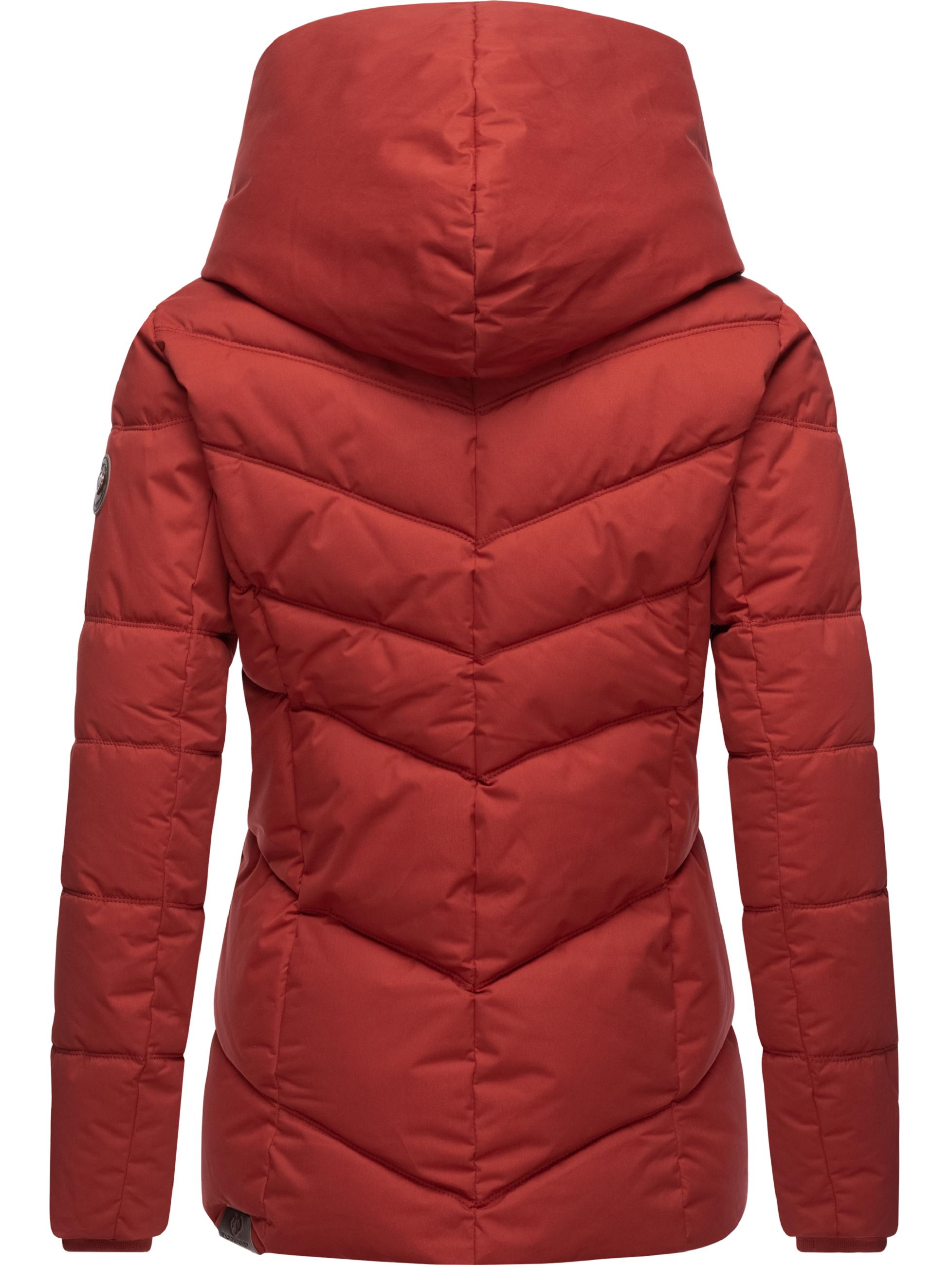 Gesteppte Winterjacke mit großen Kragen und Kapuze "Natesa Intl." Red22