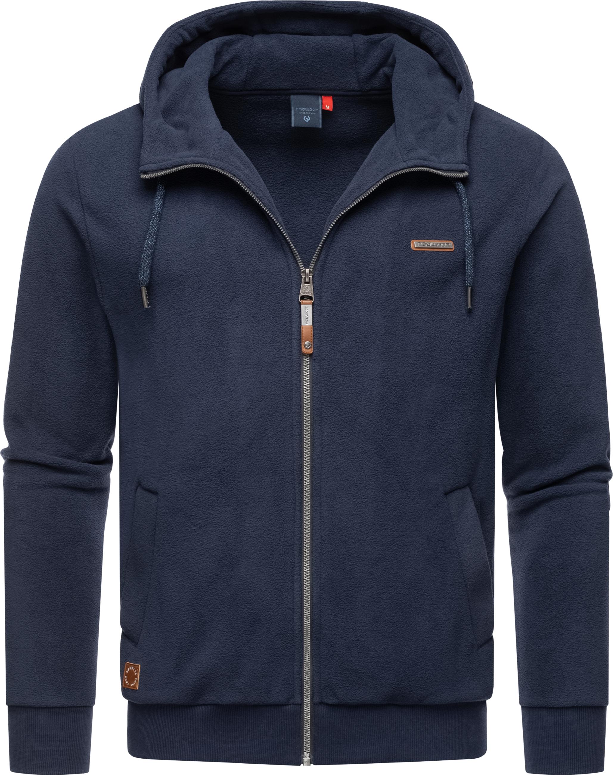 Fleecejacke mit Kapuze "Natte Zip Fleece" Navy
