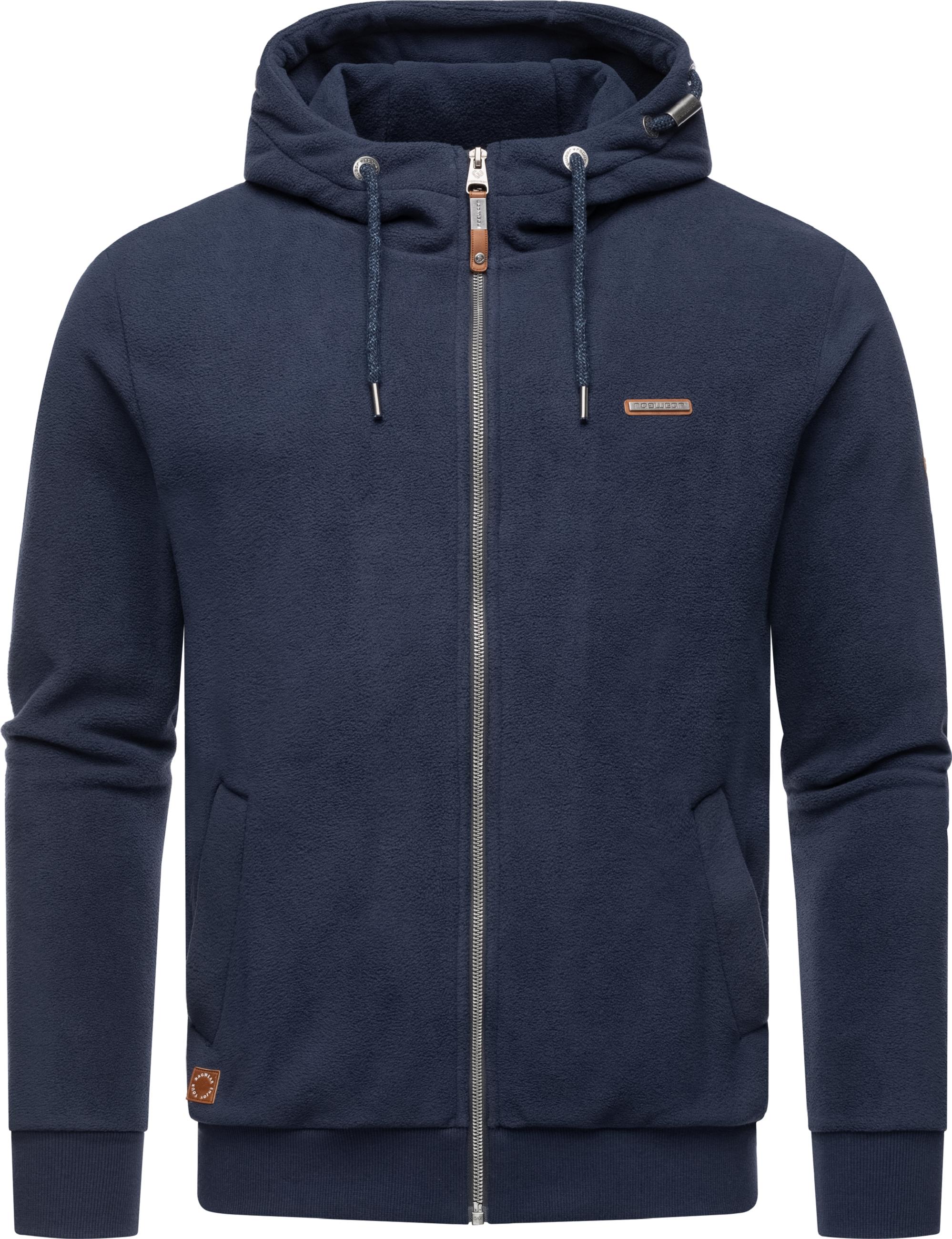 Fleecejacke mit Kapuze "Natte Zip Fleece" Navy