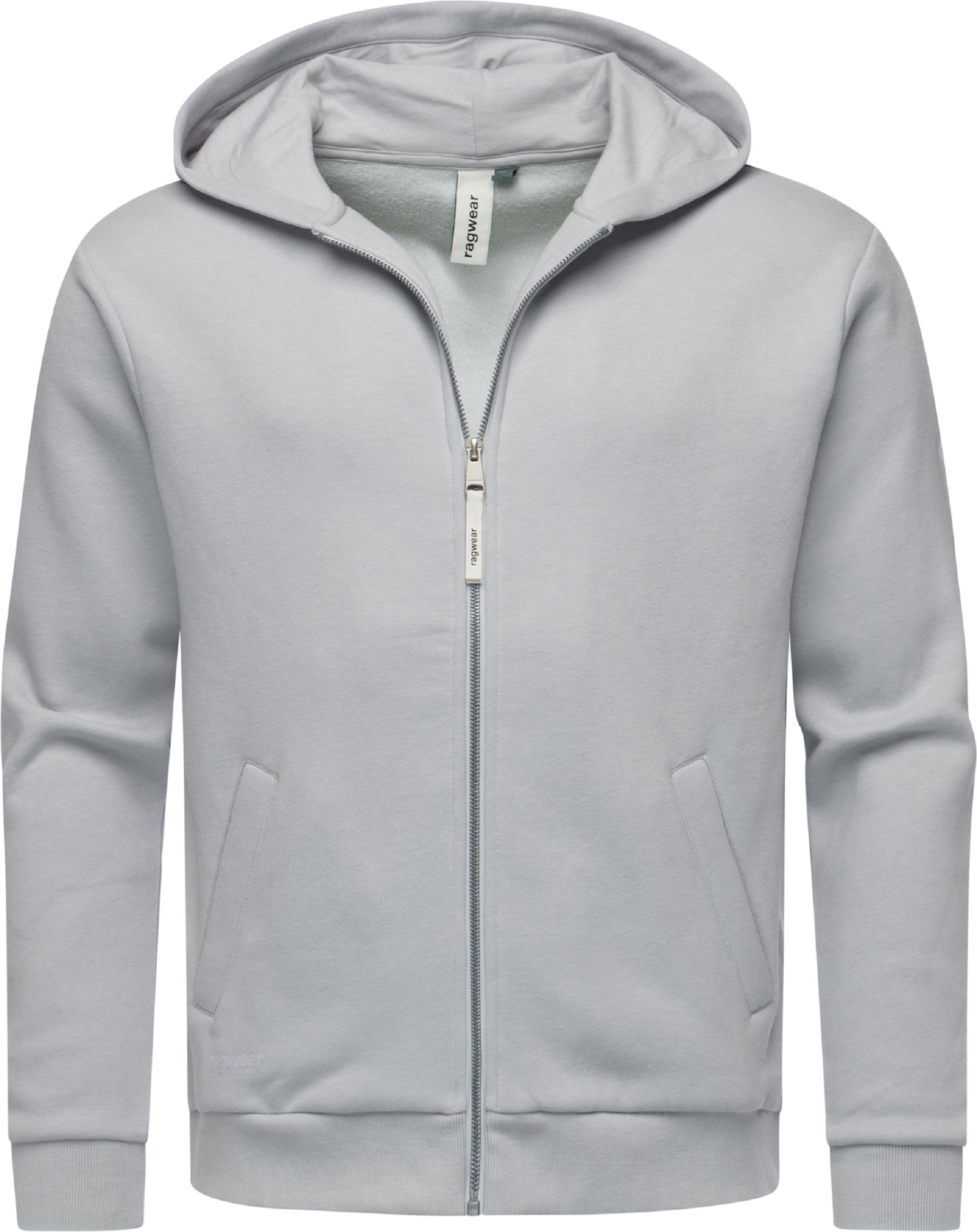 Sweatjacke mit Kapuze "Natten" Ash