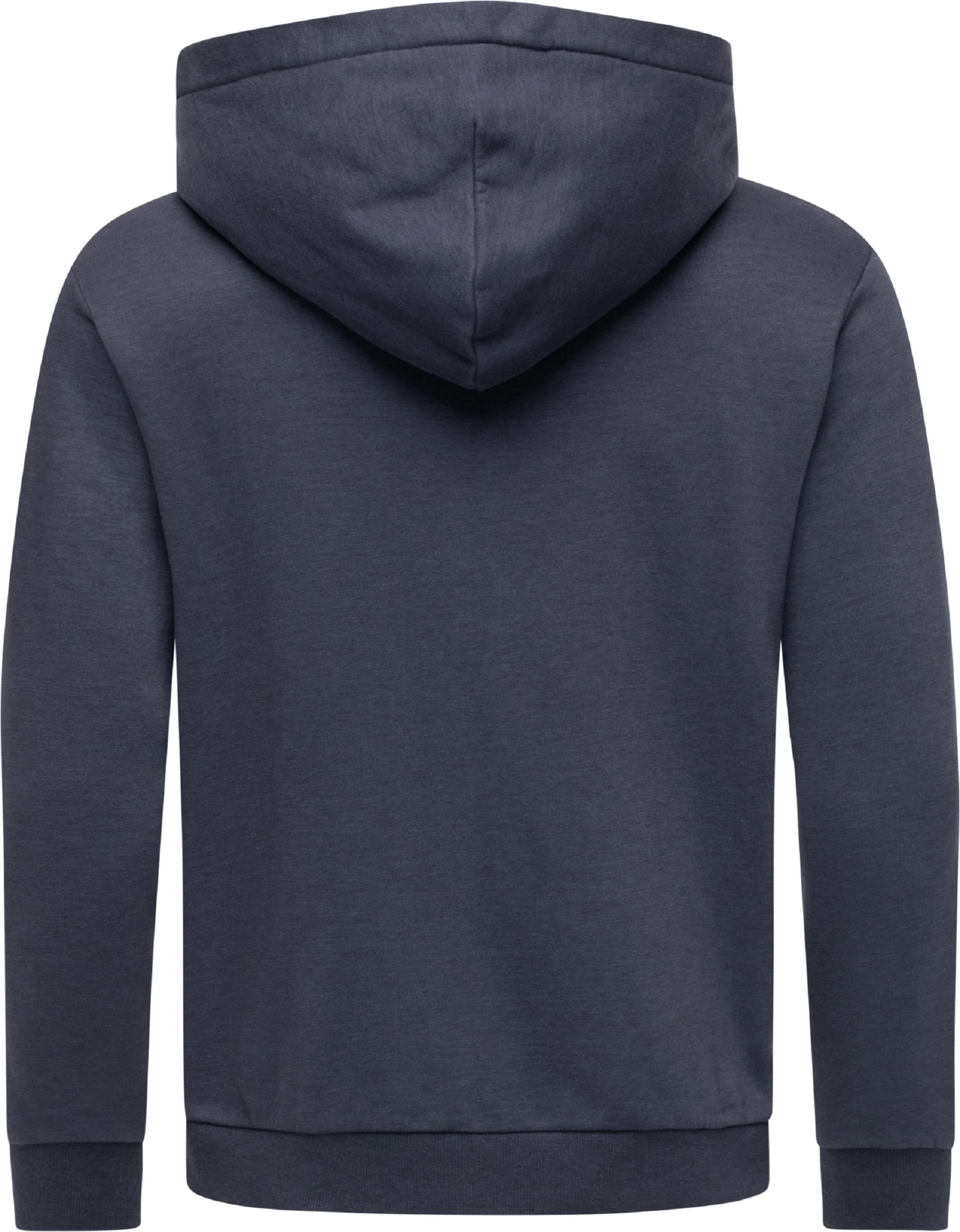 Sweatjacke mit Kapuze "Natten" Navy