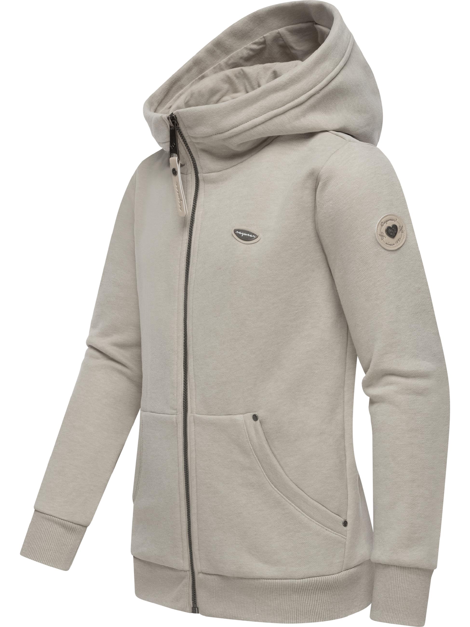 Stylische Sweatjacke mit Kapuze "Nesie Zip" Bone