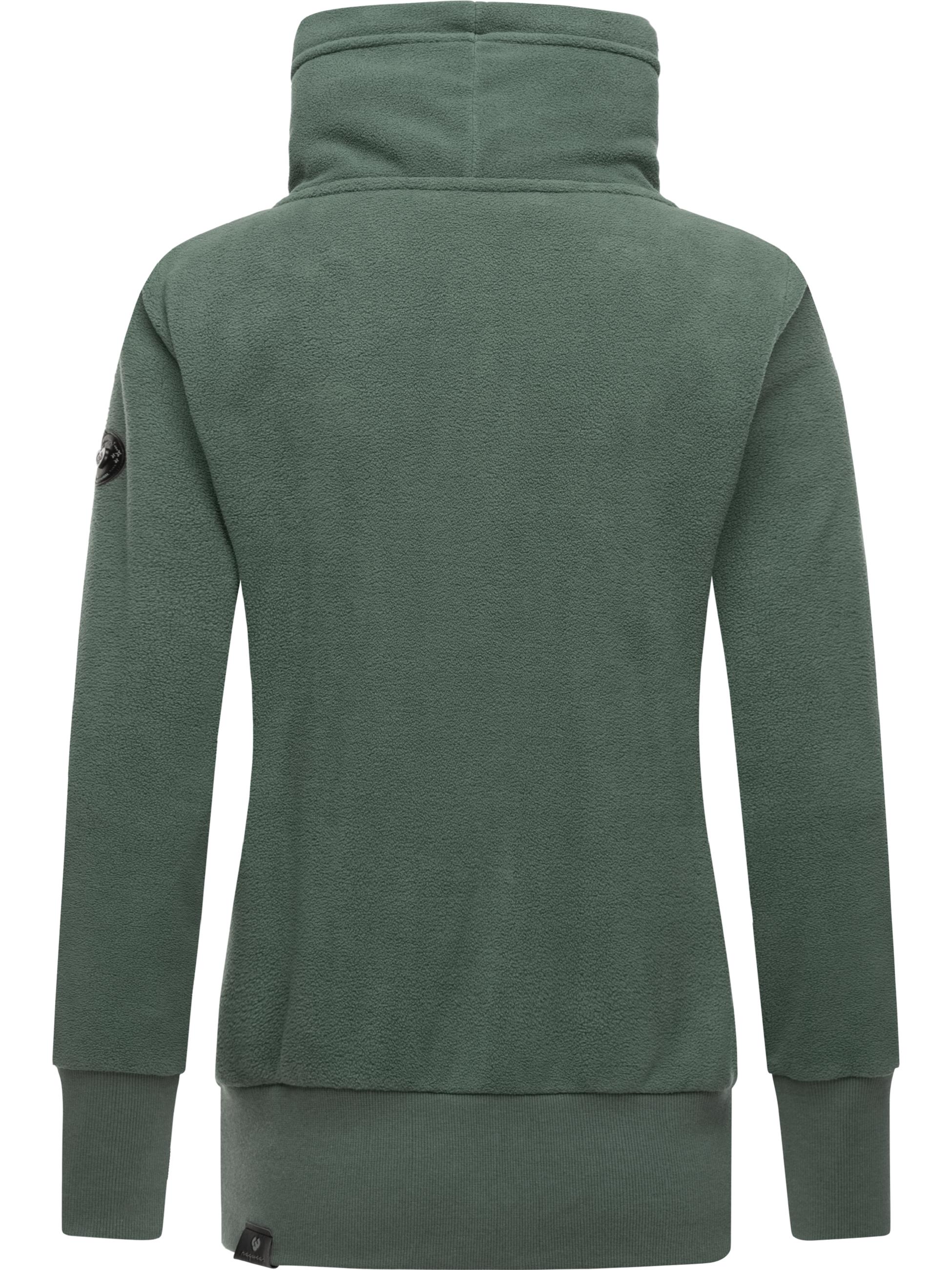 Fleece Sweatshirt "Neska Fleece" Pine Green