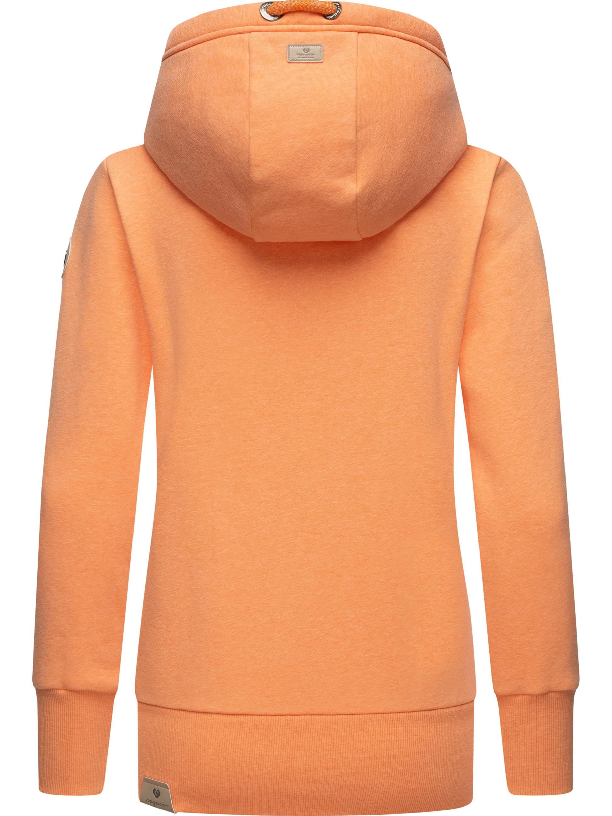 Sweatjacke mit Kapuze "Neska Zip" Papaya23