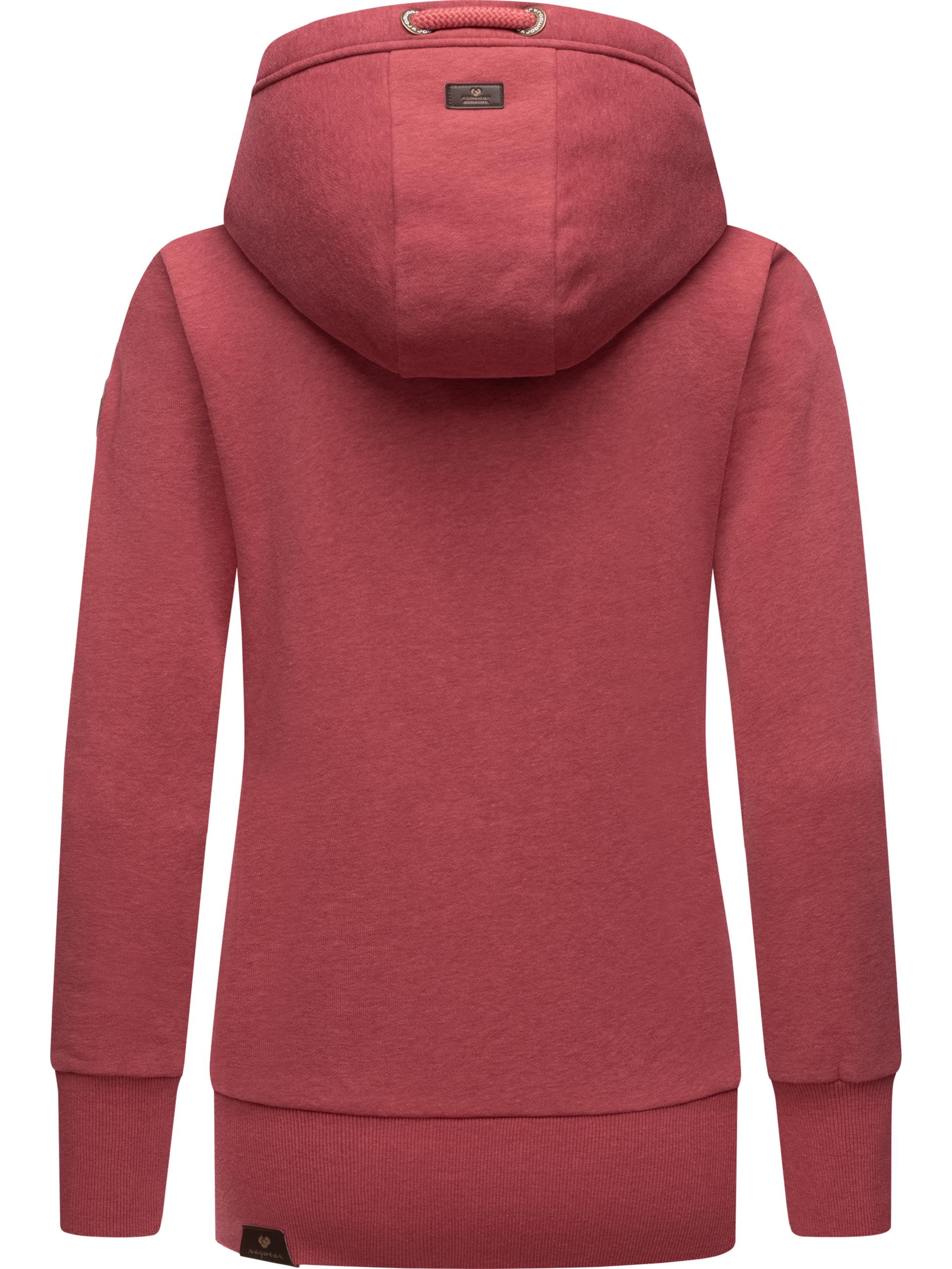 Sweatjacke mit Kapuze "Neska Zip" Raspberry23