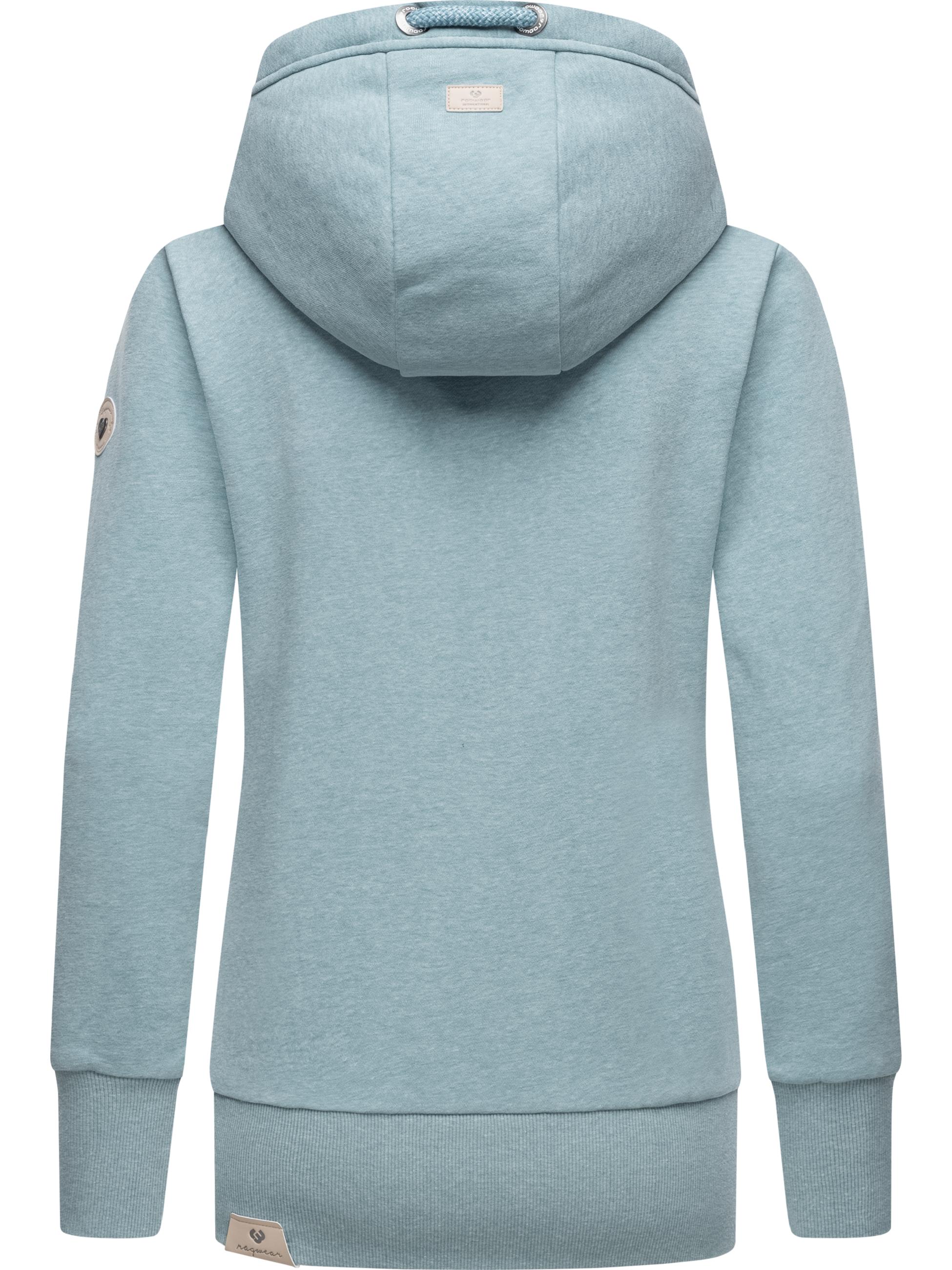 Sweatjacke mit Kapuze "Neska Zip" Stone Blue23