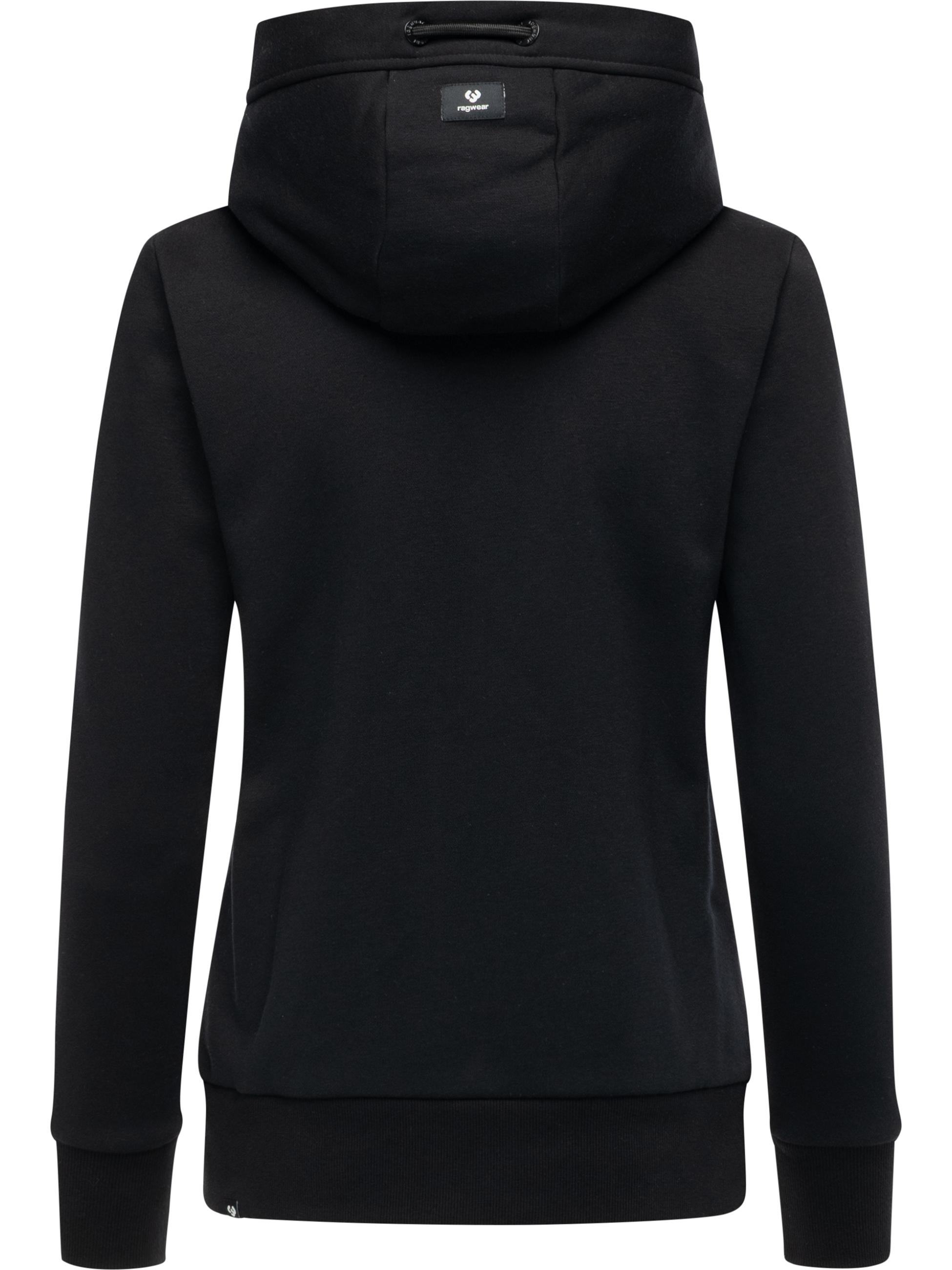 Sweatjacke mit Kapuze "Neskia Zip" Black