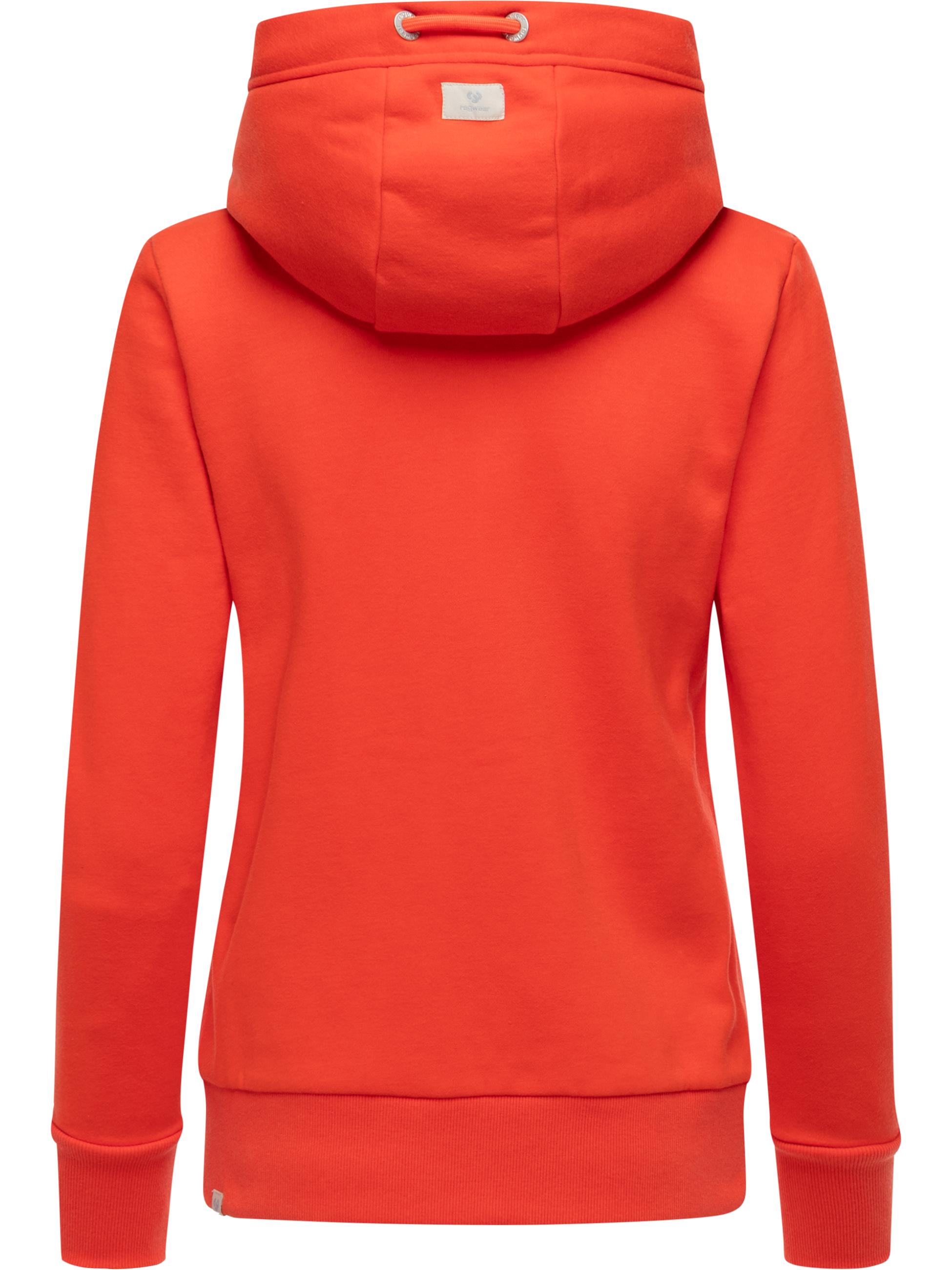 Sweatjacke mit Kapuze "Neskia Zip" Red