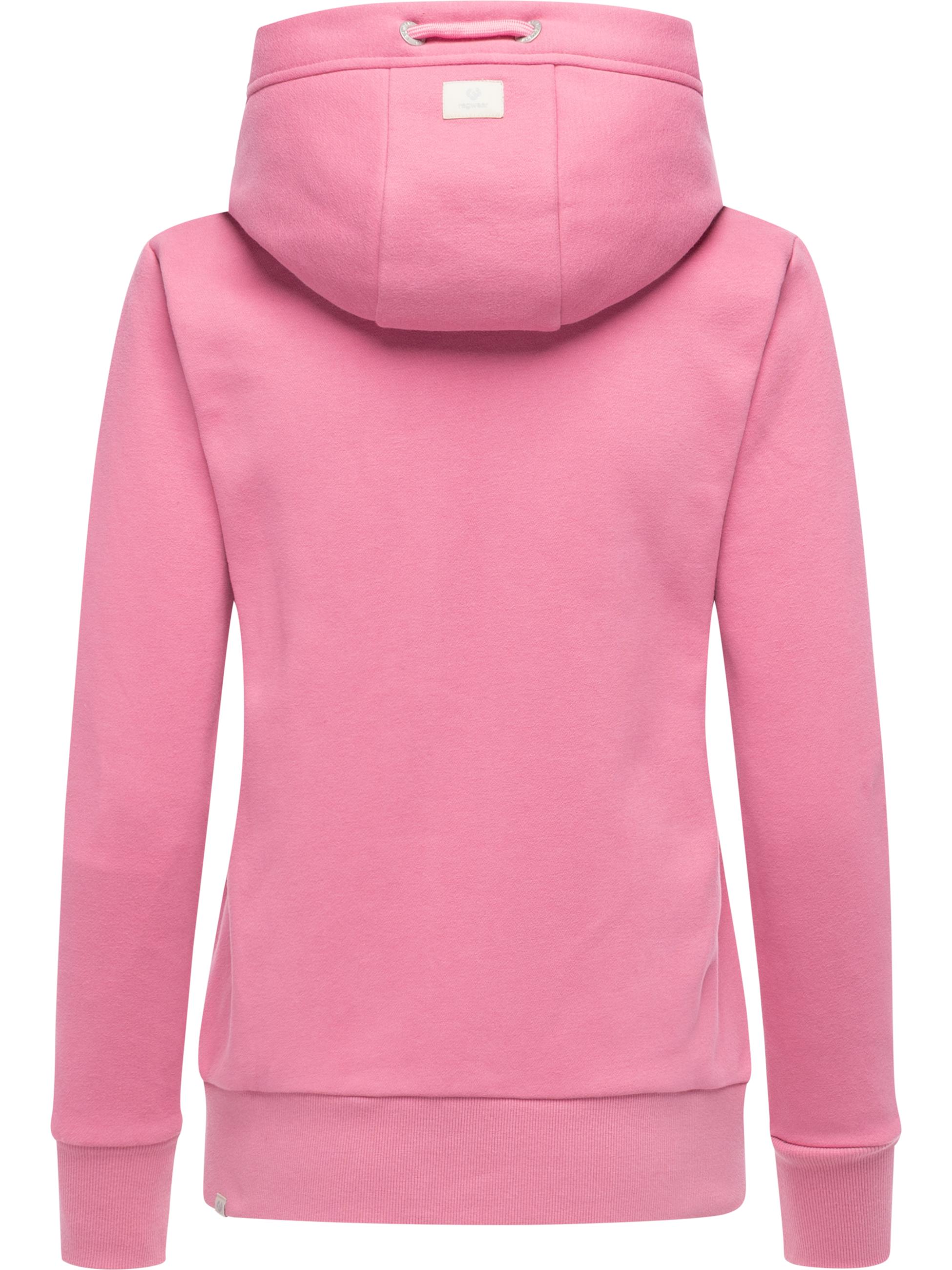 Sweatjacke mit Kapuze "Neskia Zip" Rose