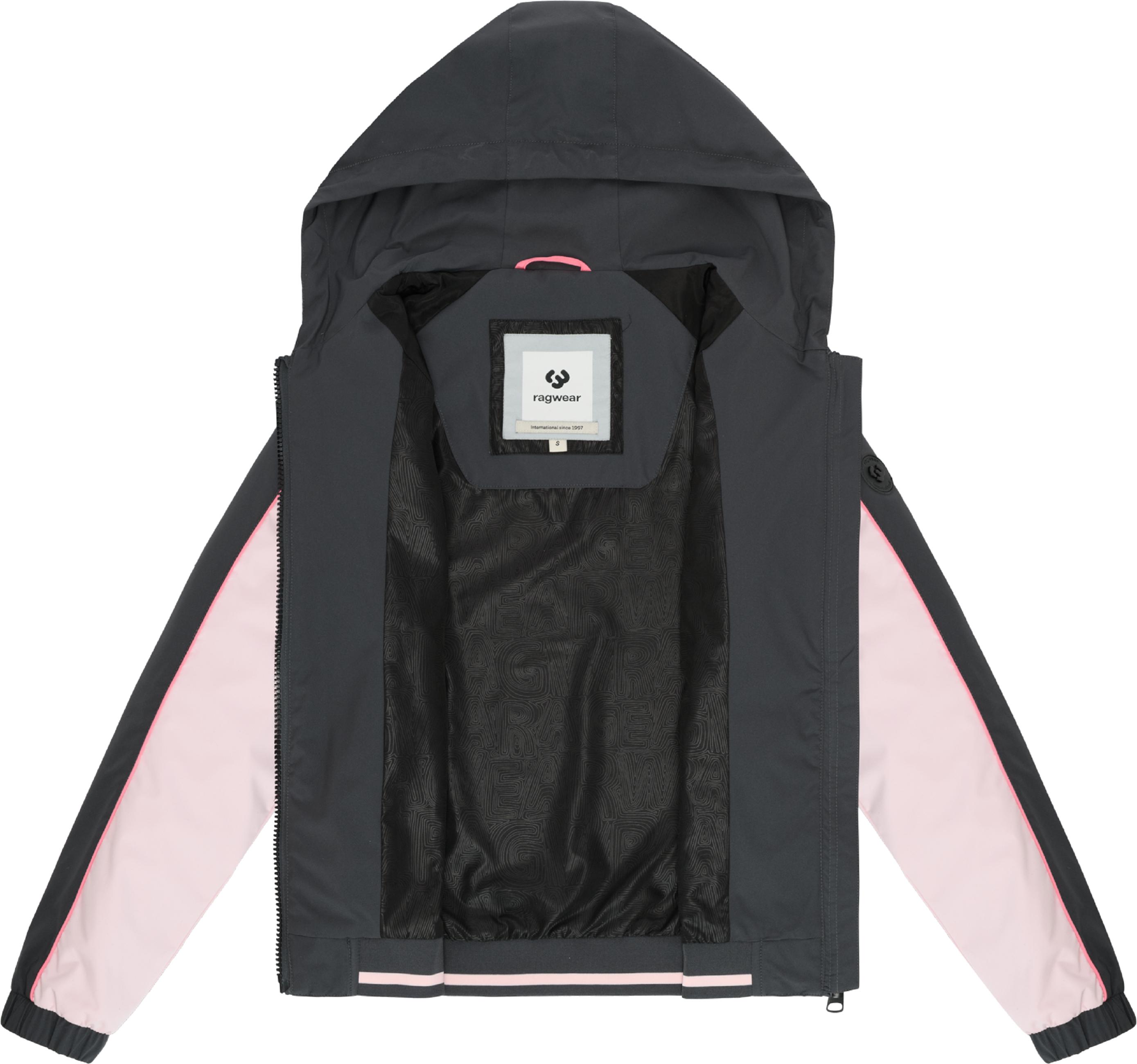 Sportliche Übergangsjacke mit Kapuze "Nicandra Sporty YOUMODO" Dark Grey