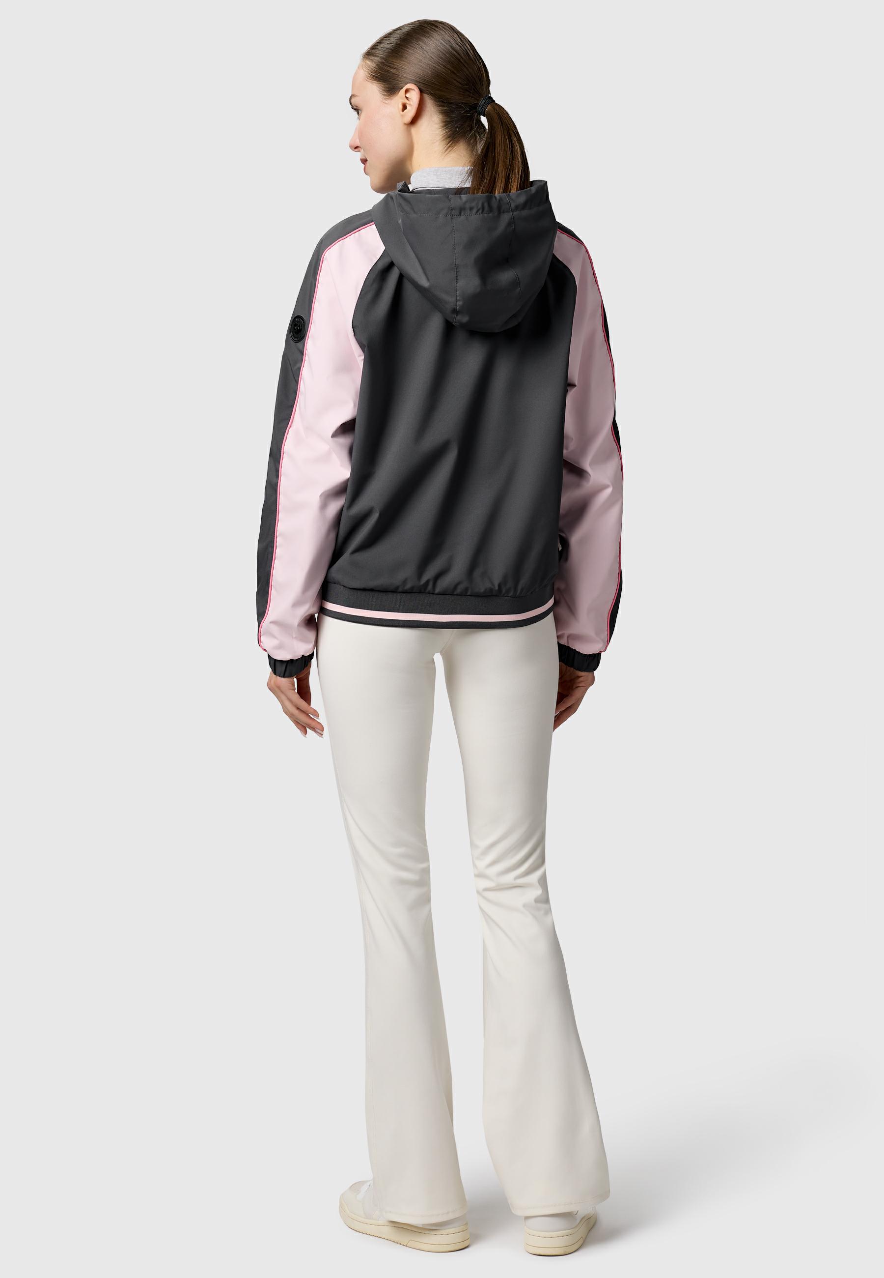 Sportliche Übergangsjacke mit Kapuze "Nicandra Sporty YOUMODO" Dark Grey