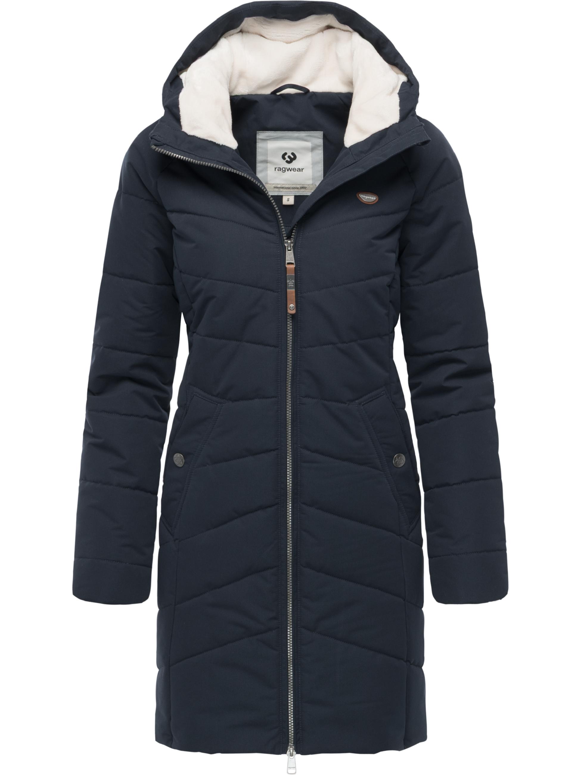 Winter Steppmantel mit Kapuze "Noita YOUMODO" Navy