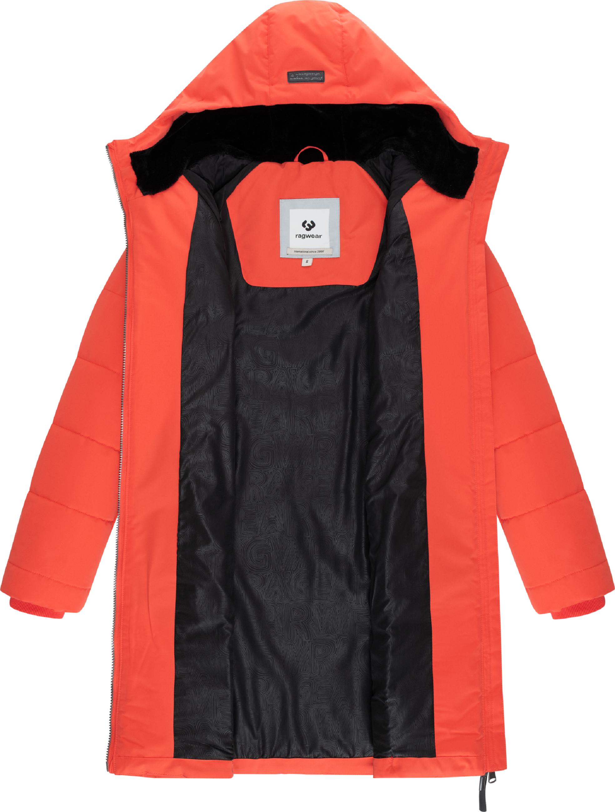 Winter Steppmantel mit Kapuze "Noita YOUMODO" Red