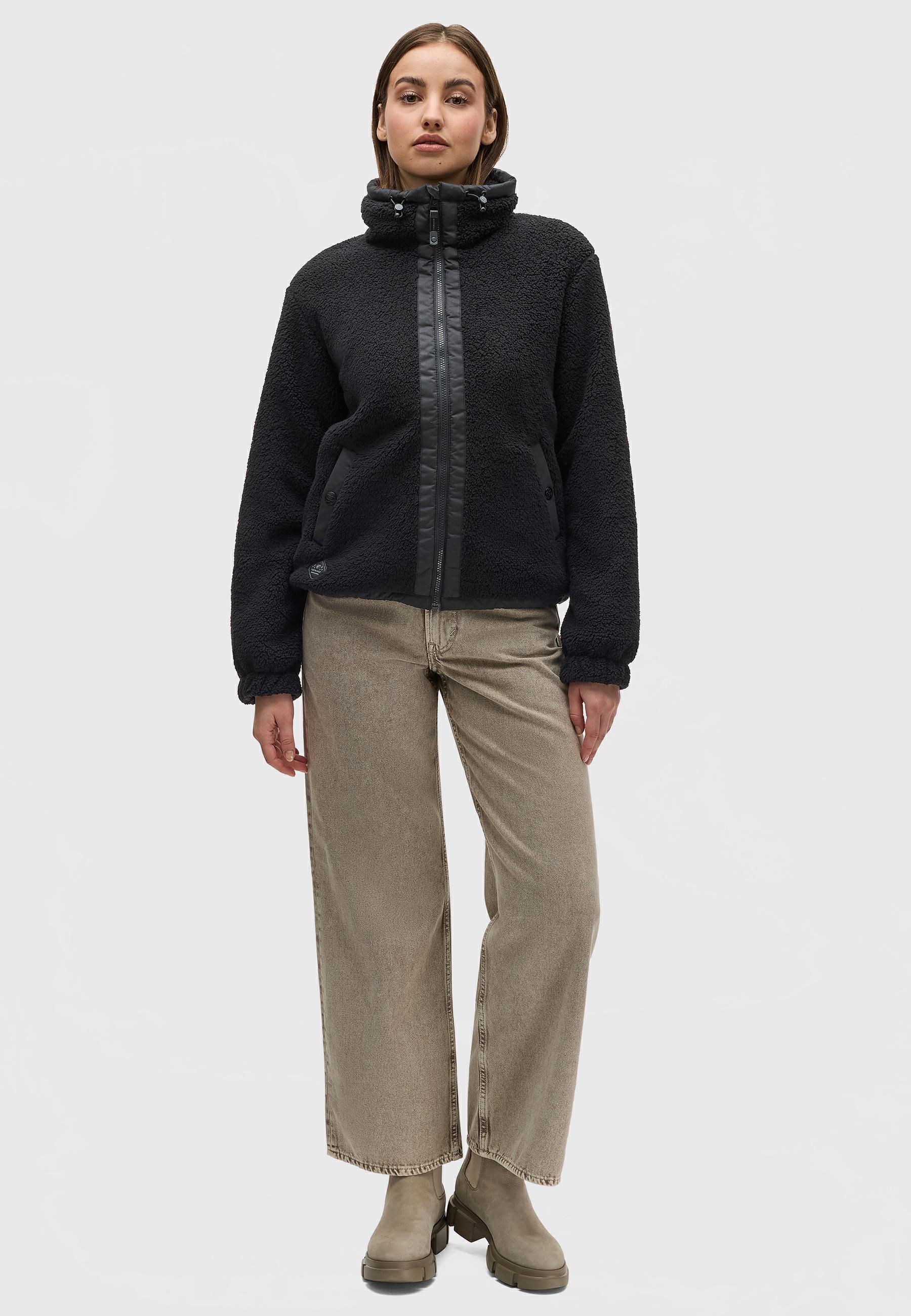 Fleecejacke mit hohem Kragen "Nordicka" Black24