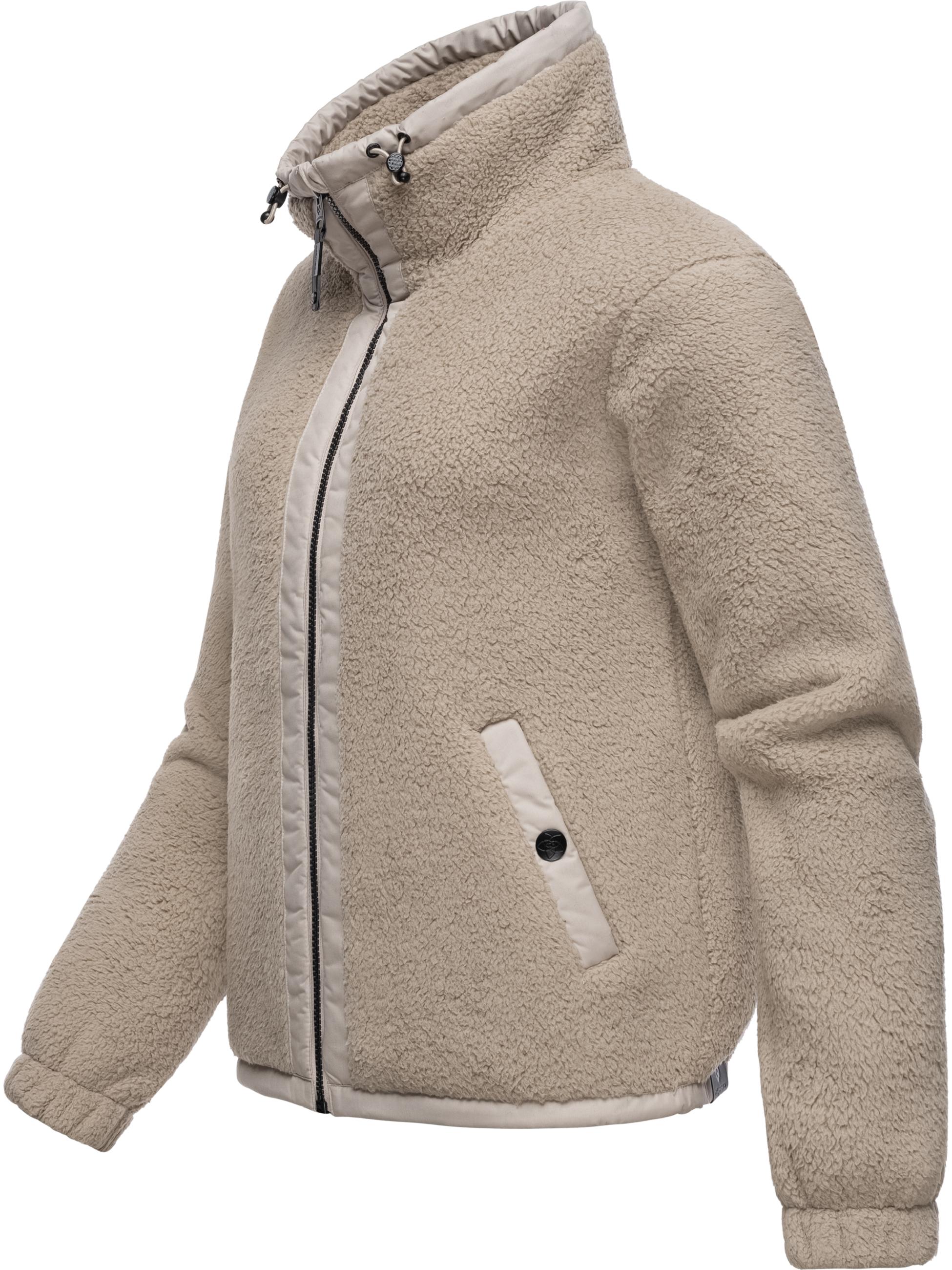 Fleecejacke mit hohem Kragen 'Nordicka' Bone24