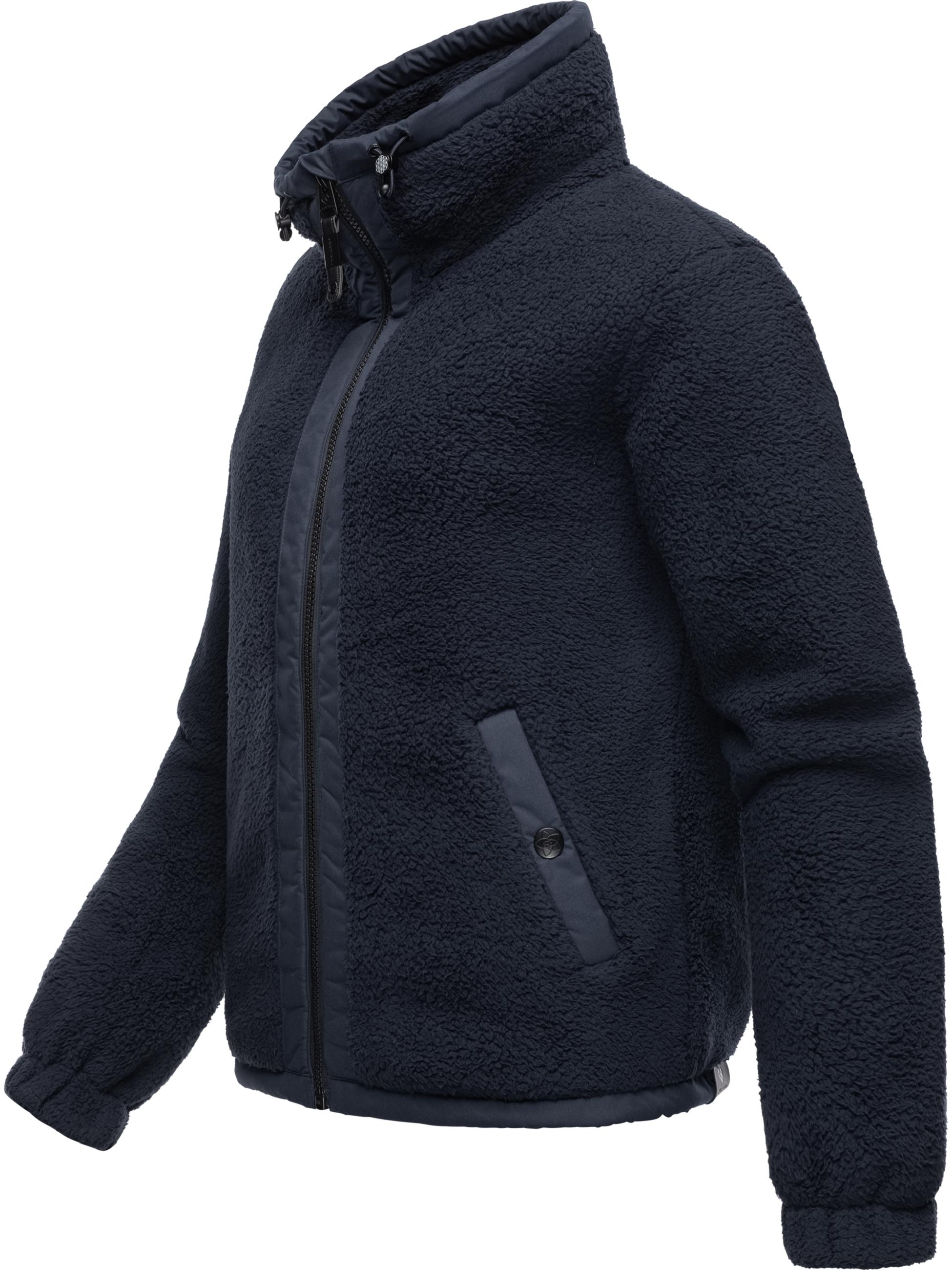 Fleecejacke mit hohem Kragen "Nordicka" Navy24