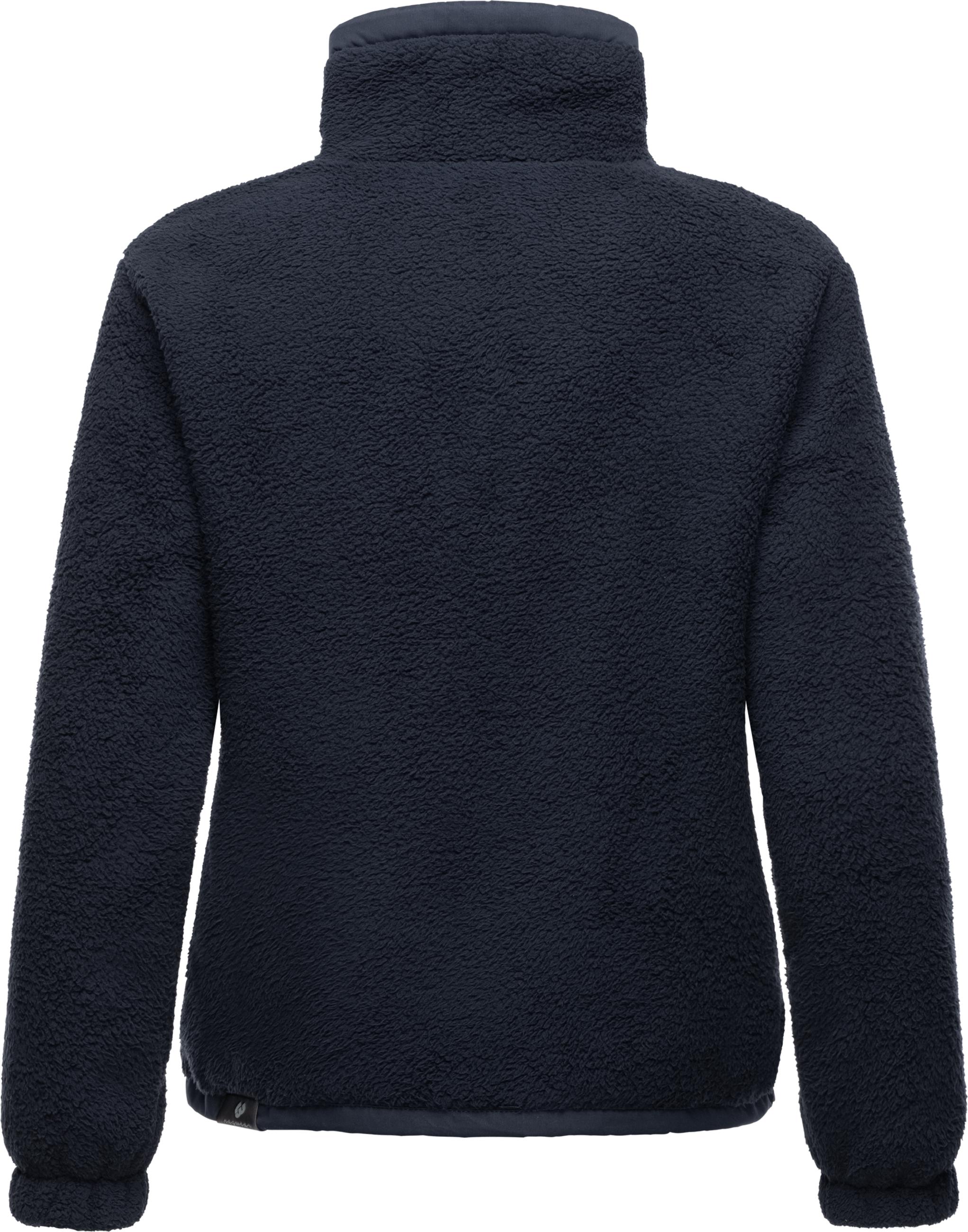 Fleecejacke mit hohem Kragen "Nordicka" Navy24