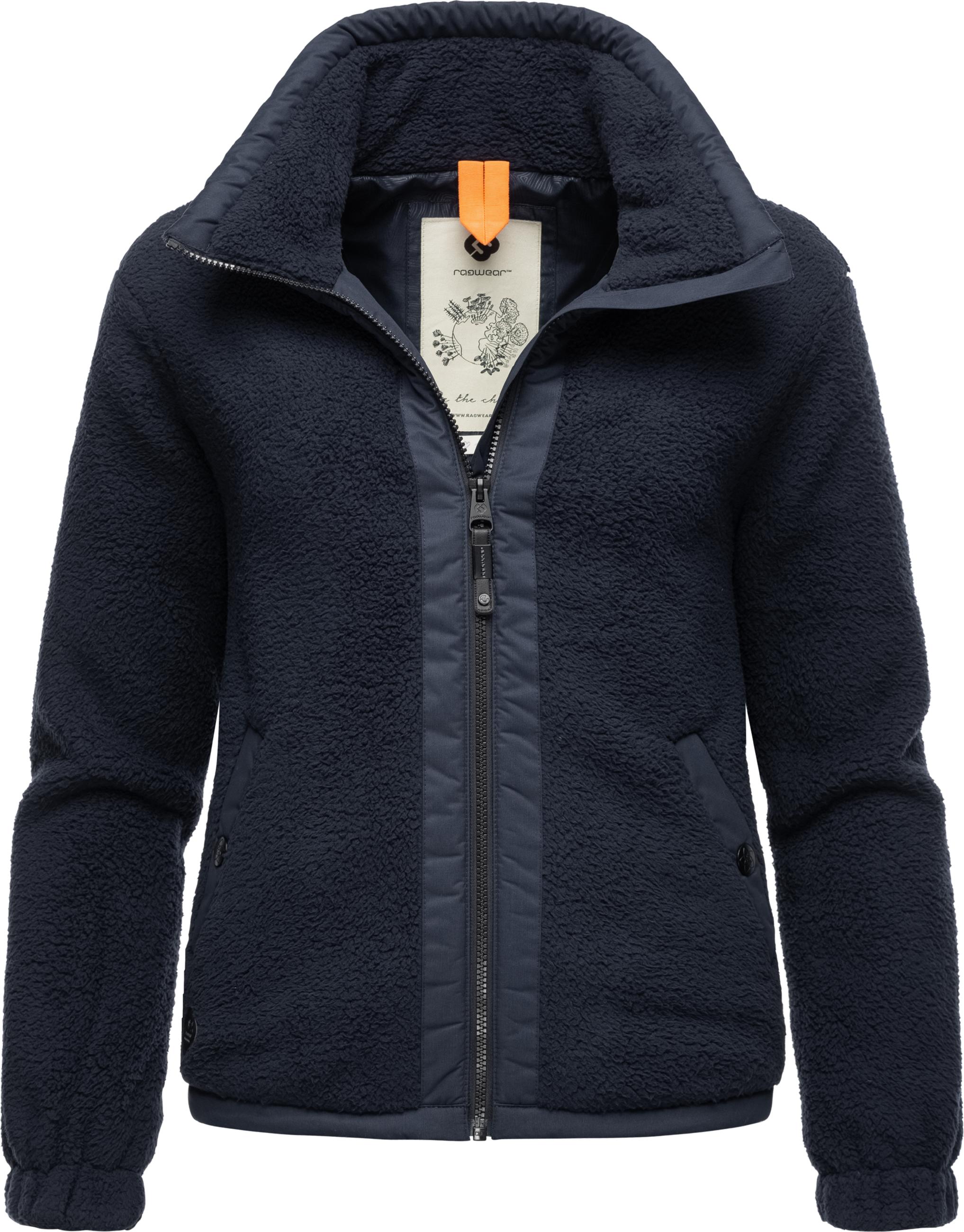 Fleecejacke mit hohem Kragen "Nordicka" Navy24