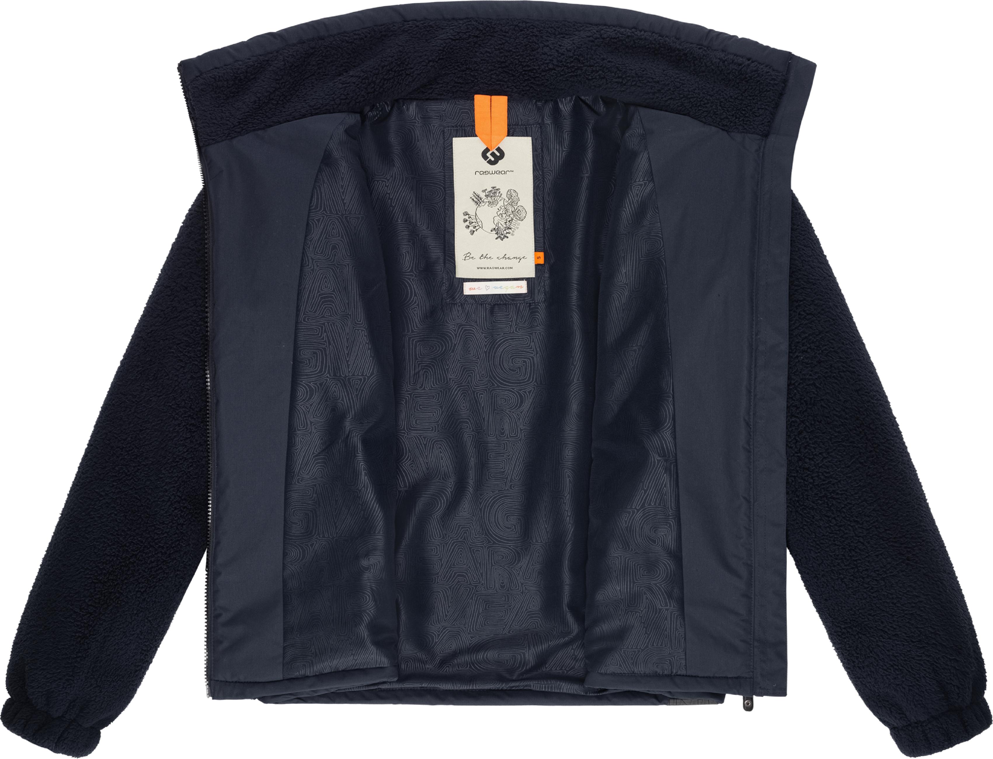 Fleecejacke mit hohem Kragen "Nordicka" Navy24