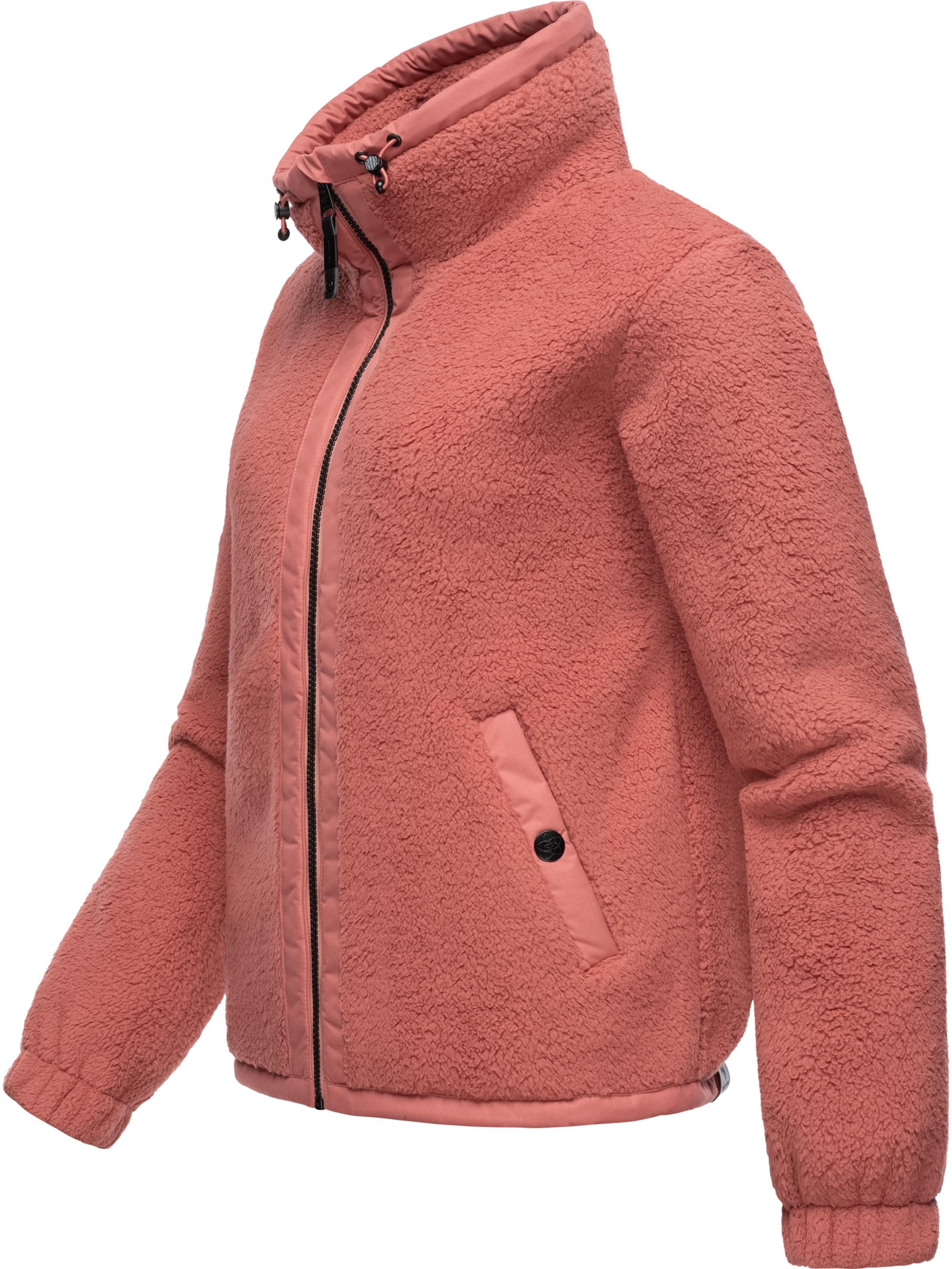 Fleecejacke mit hohem Kragen 'Nordicka' Old Pink24