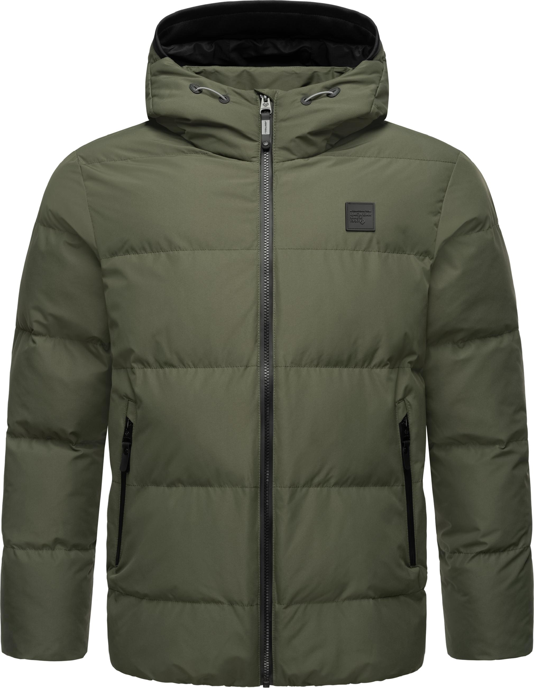 Warme Winter Steppjacke "Norg" Dark Olive