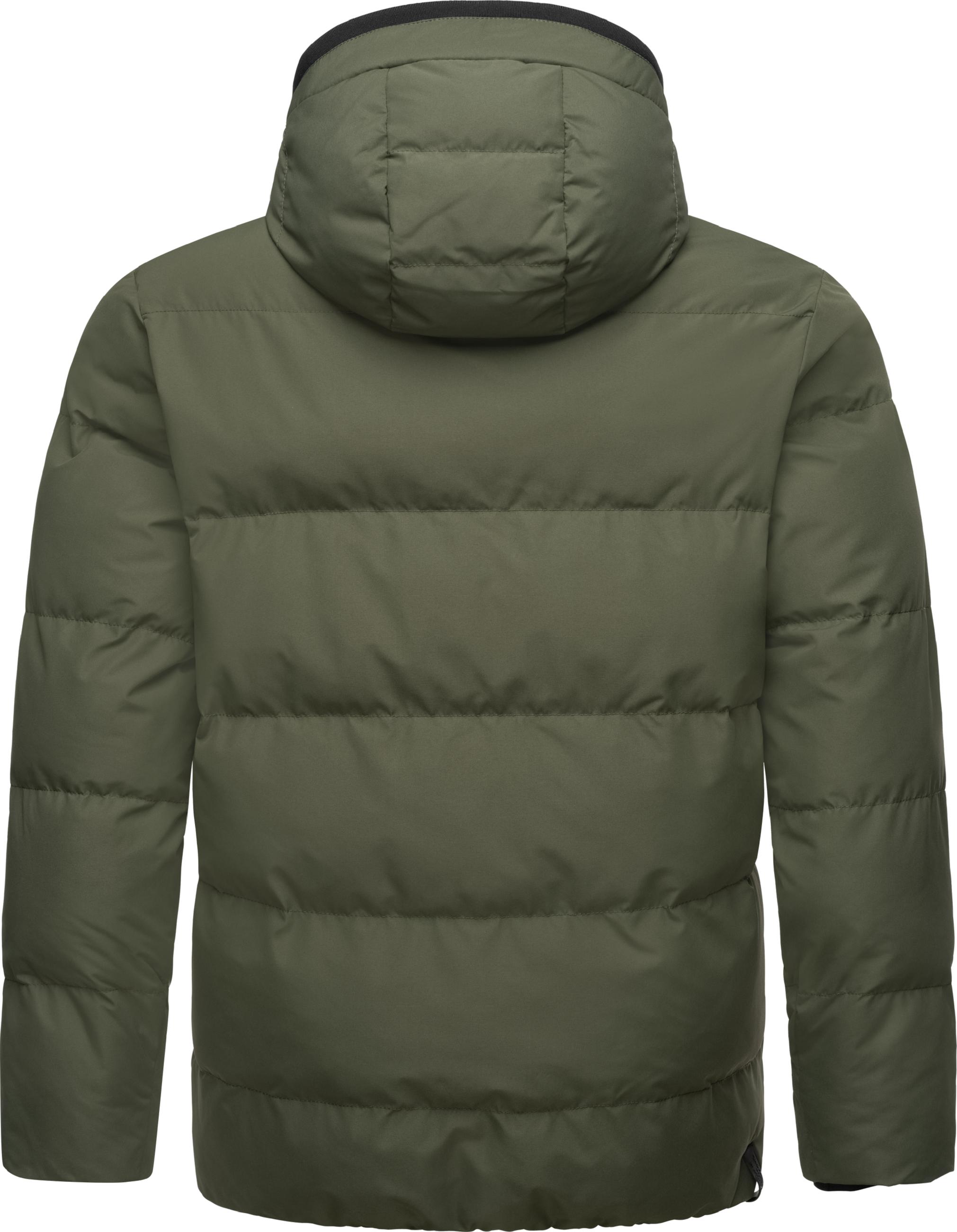 Warme Winter Steppjacke "Norg" Dark Olive