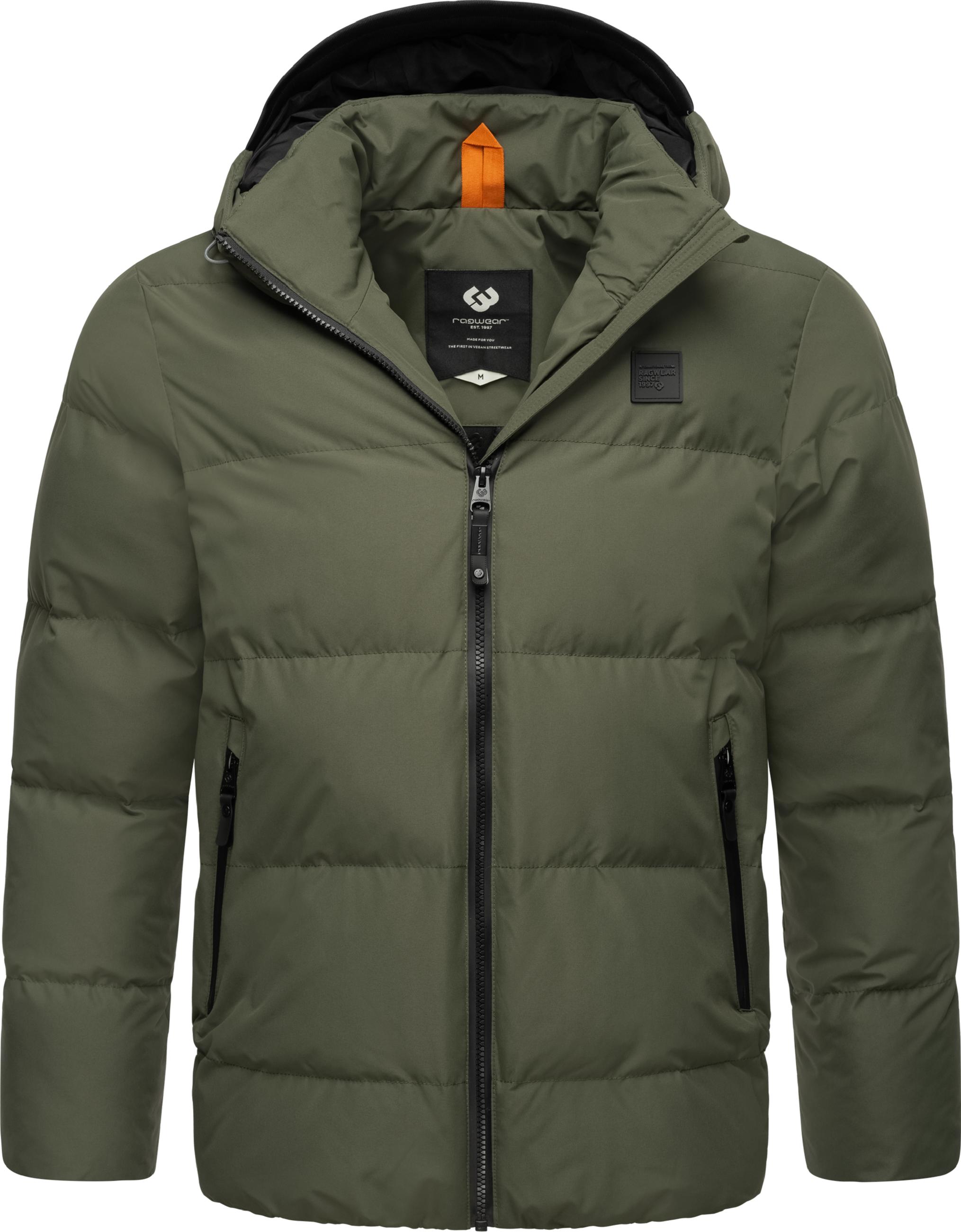 Warme Winter Steppjacke "Norg" Dark Olive