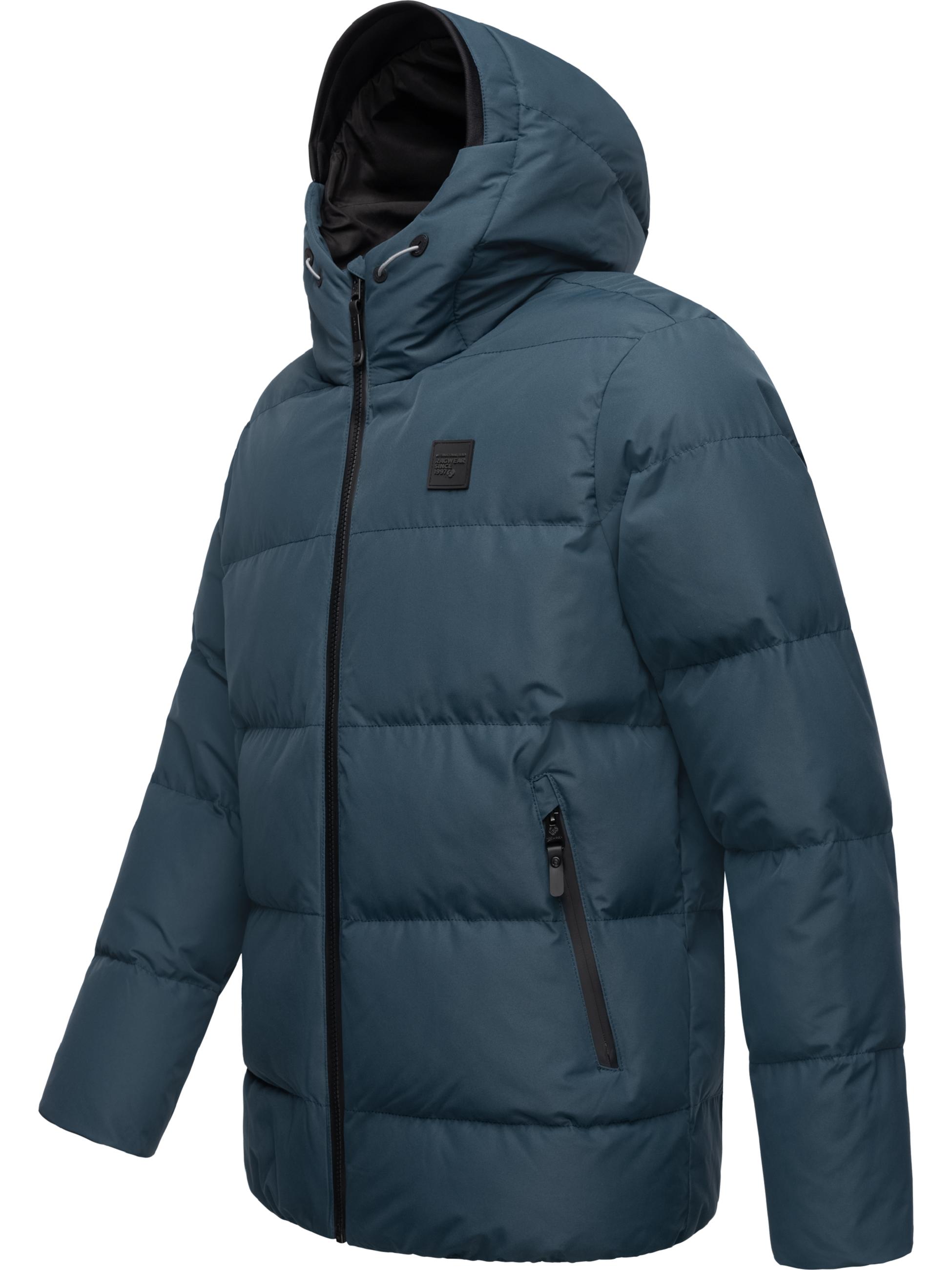 Warme Winter Steppjacke "Norg" Night Blue