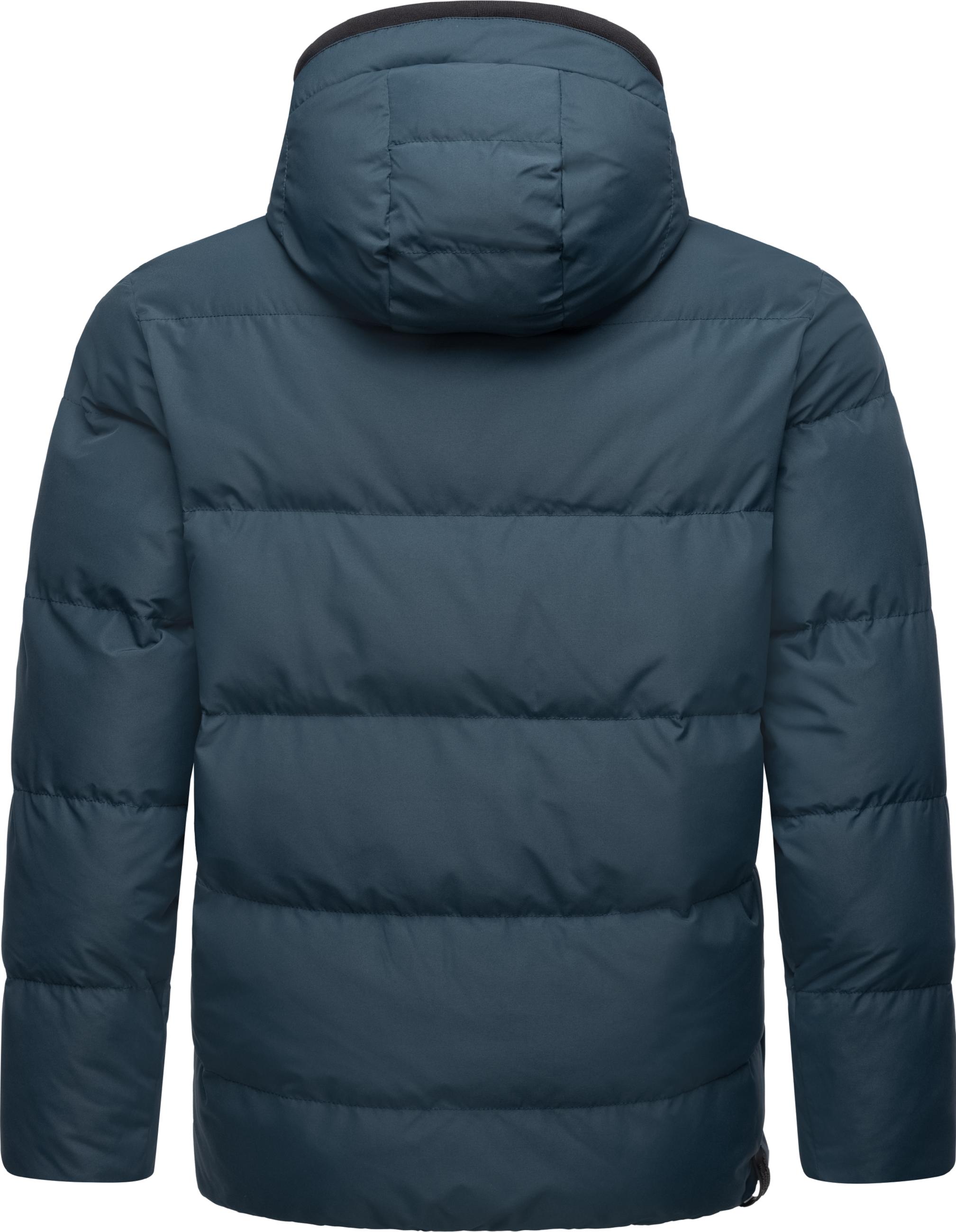 Warme Winter Steppjacke "Norg" Night Blue