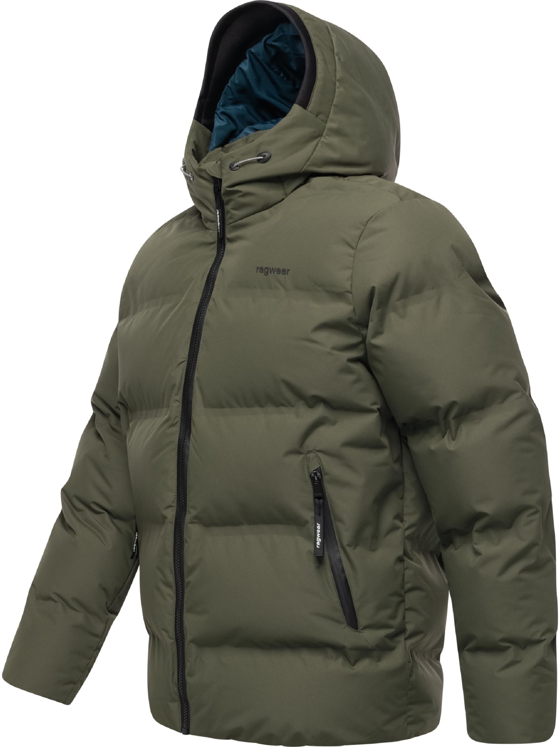 Winter Steppjacke mit Kapuze "Norgos" Dark Olive