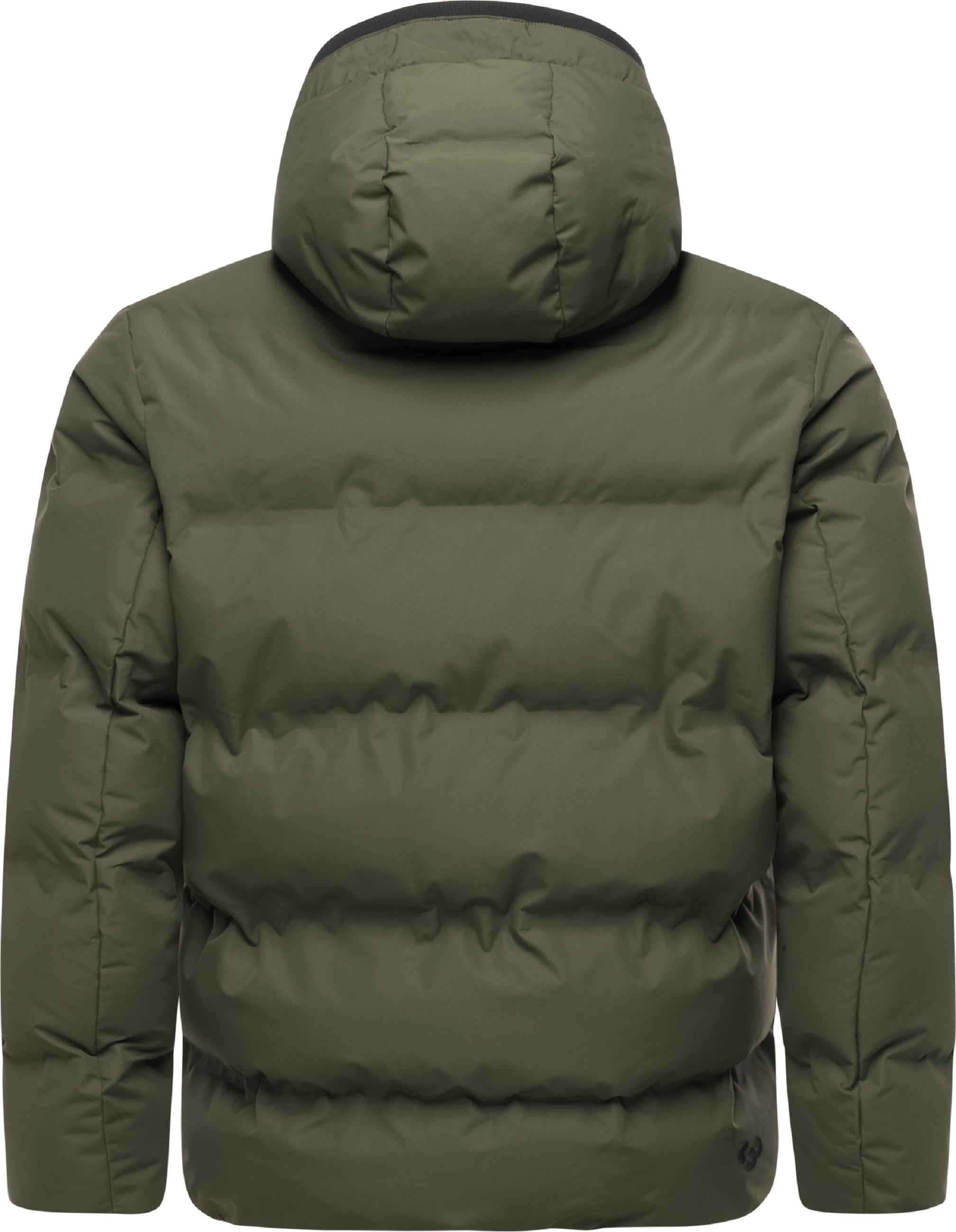 Winter Steppjacke mit Kapuze "Norgos" Dark Olive