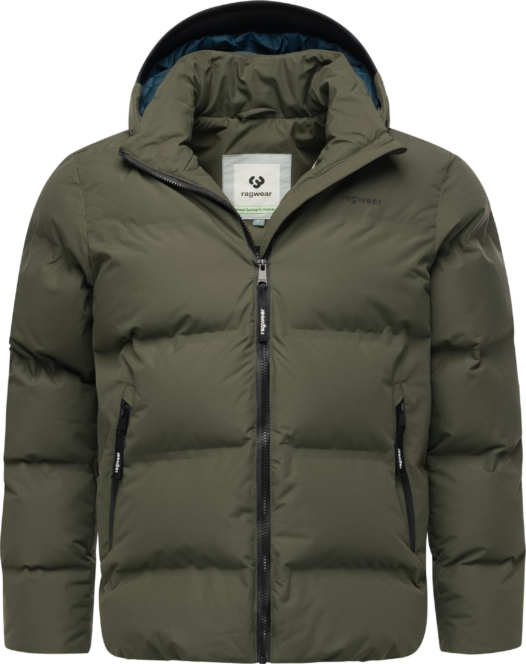 Winter Steppjacke mit Kapuze "Norgos" Dark Olive