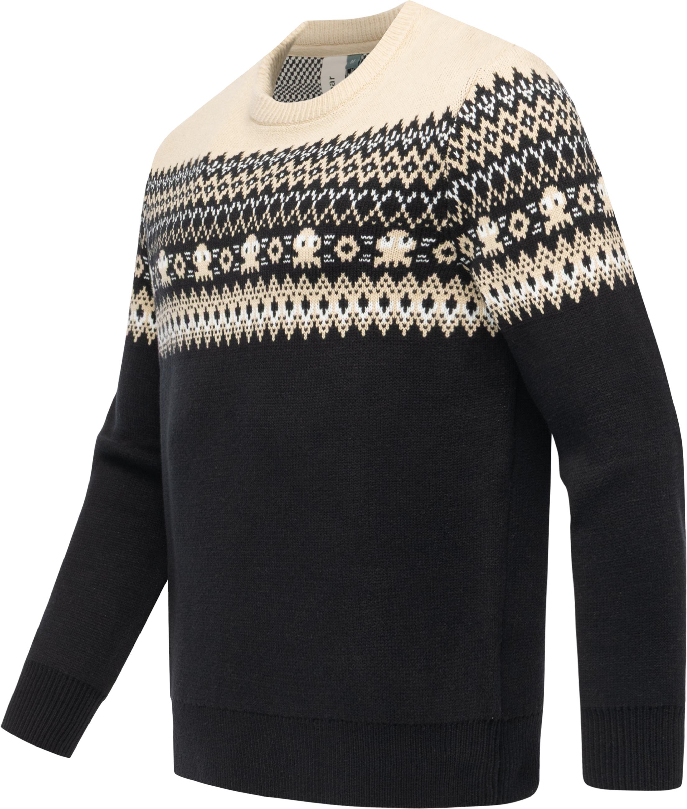 Norweger Strickpullover Norwen Black