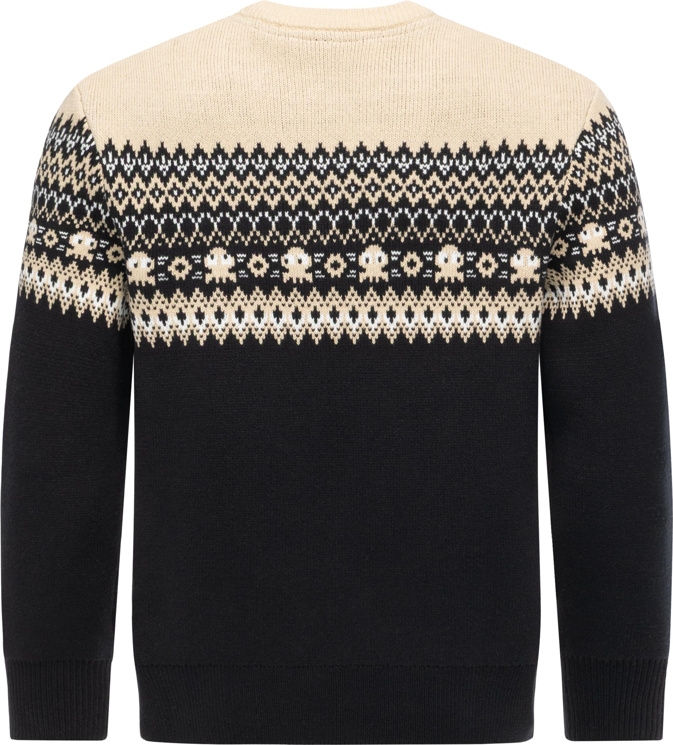Norweger Strickpullover Norwen Black