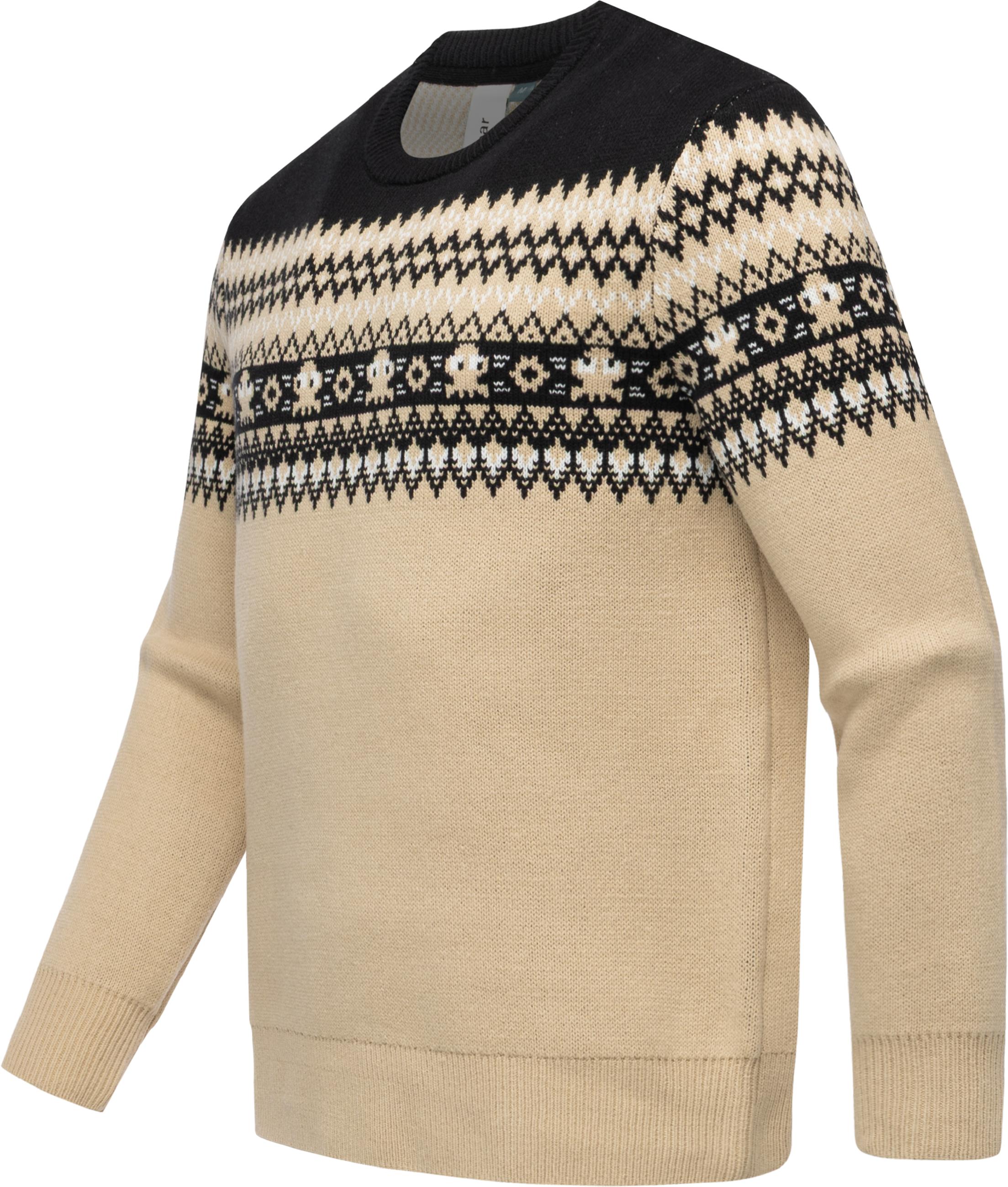 Norweger Strickpullover Norwen Sand