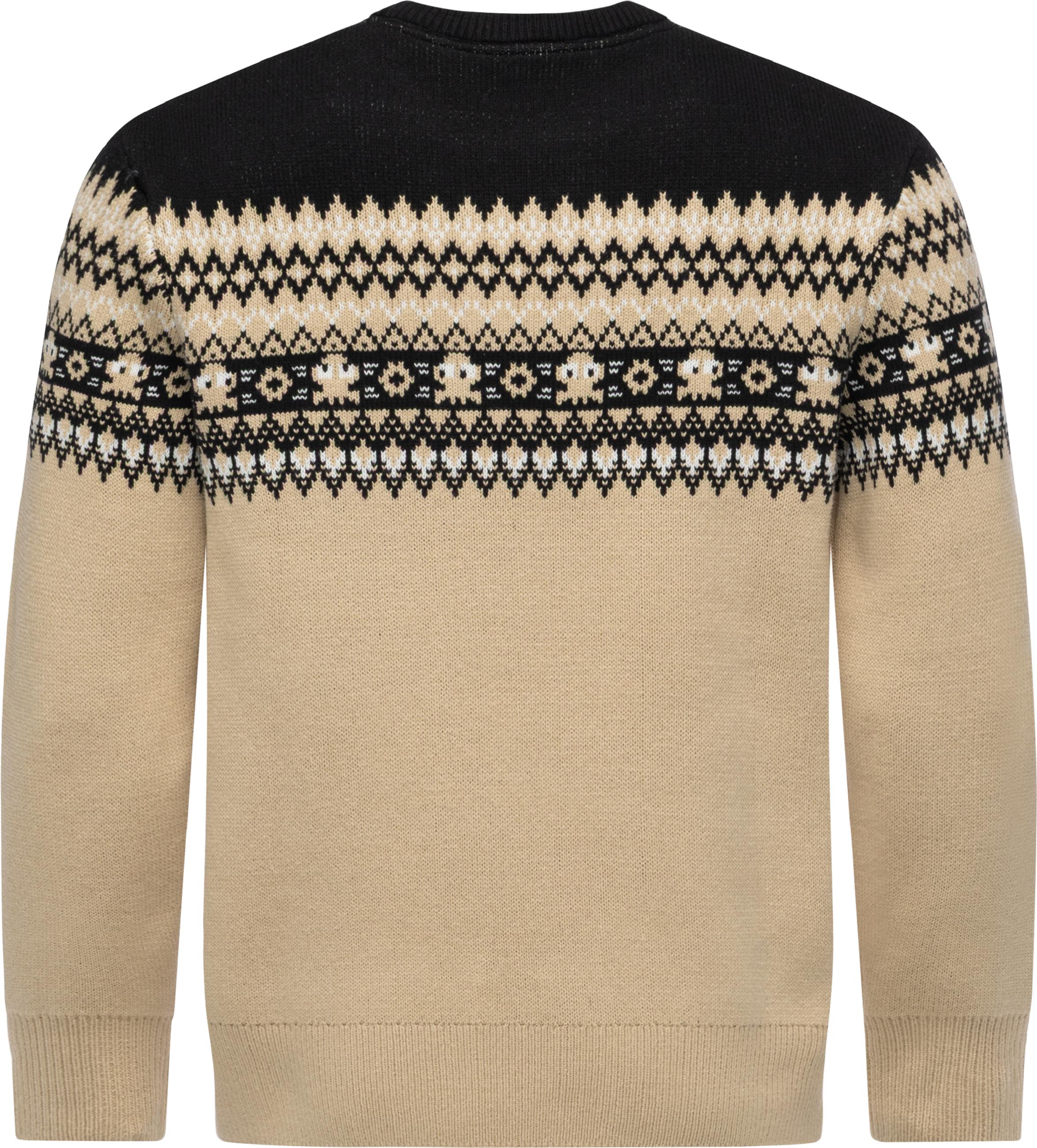 Norweger Strickpullover Norwen Sand