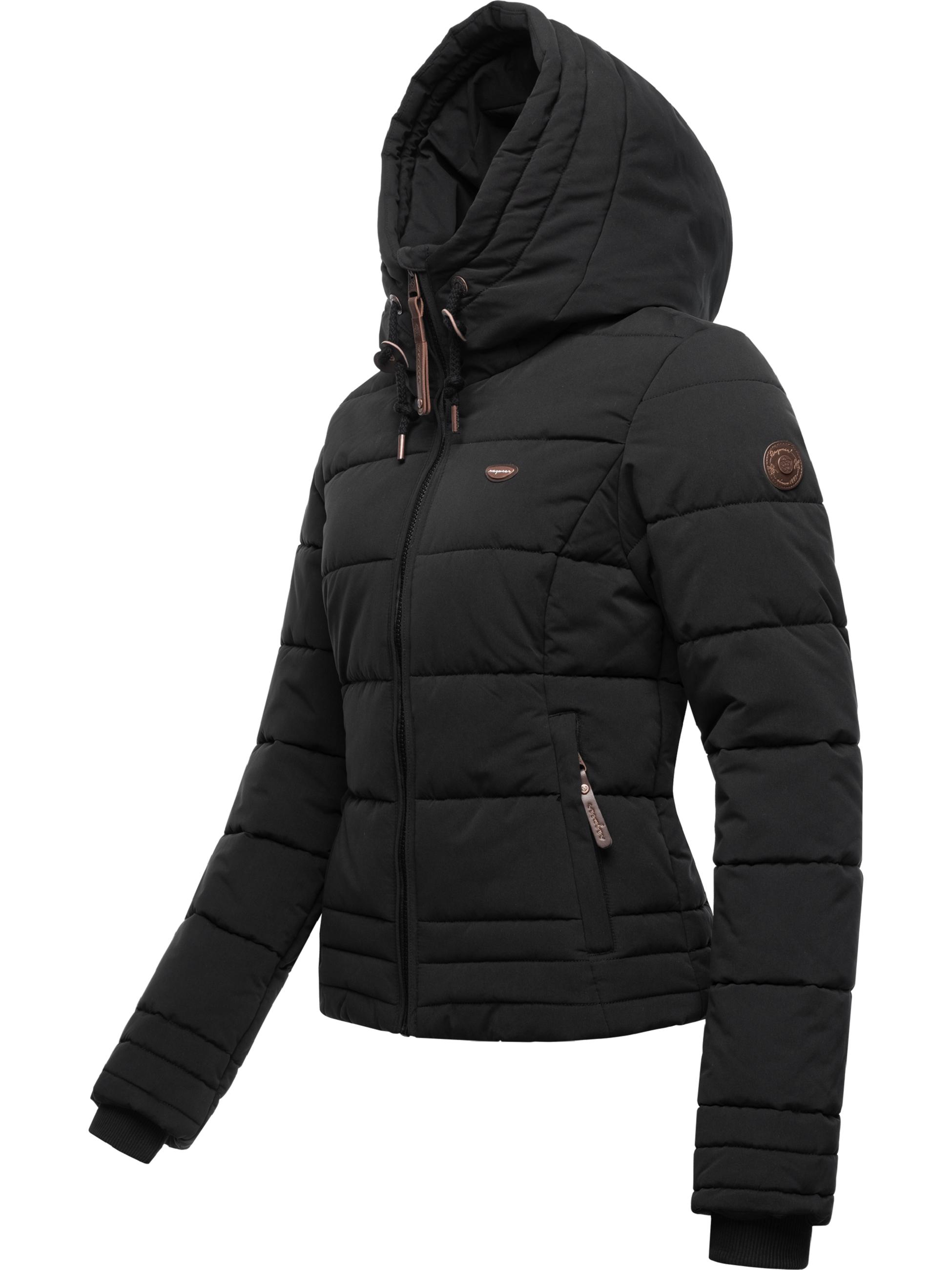 Winter Steppjacke mit Kapuze "Novva" Black