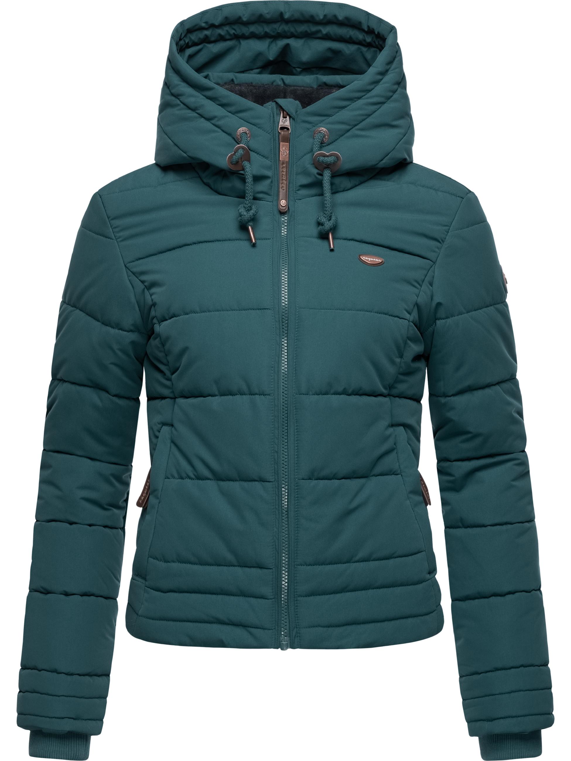 Winter Steppjacke mit Kapuze "Novva" Dark Green