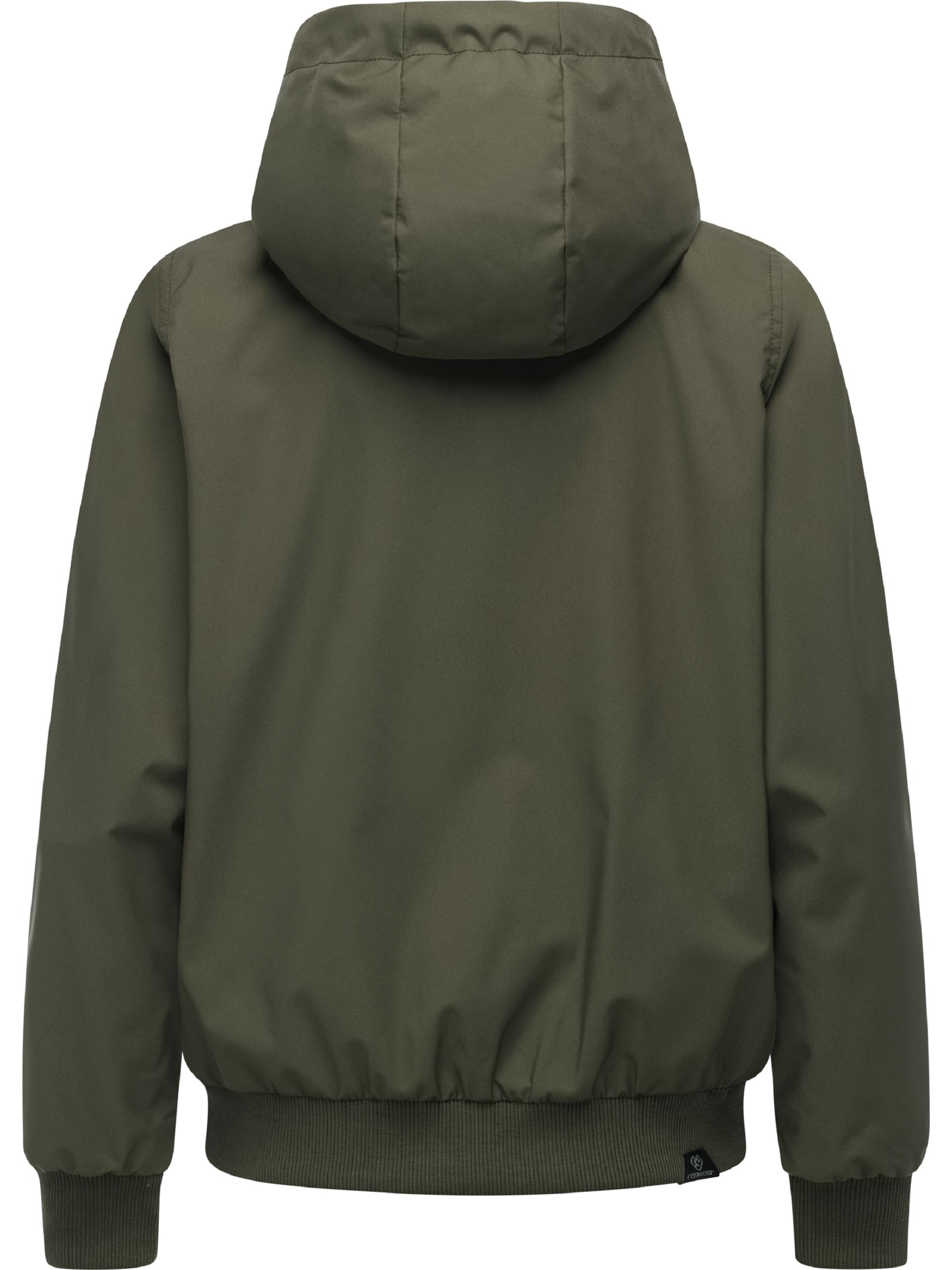 Lässige Übergangsjacke mit Kapuze "Nuggeta Summer YOUMODO" Dark Olive