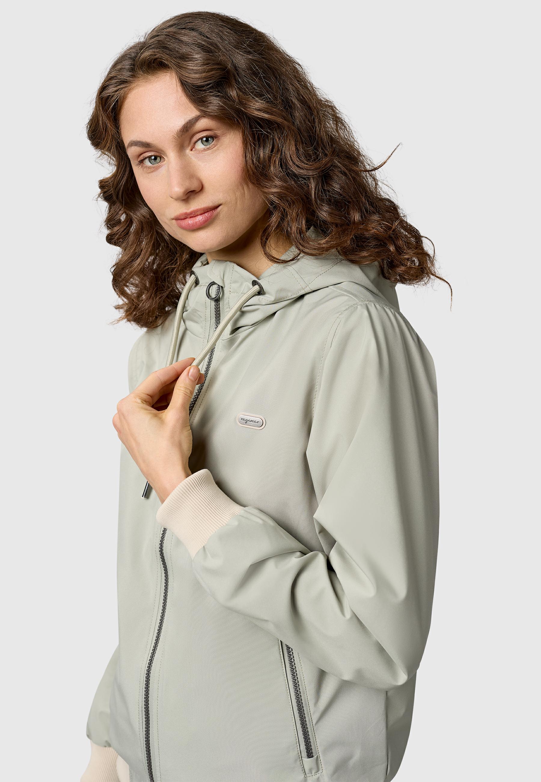 Lässige Übergangsjacke mit Kapuze "Nuggeta Summer YOUMODO" Dusty Olive