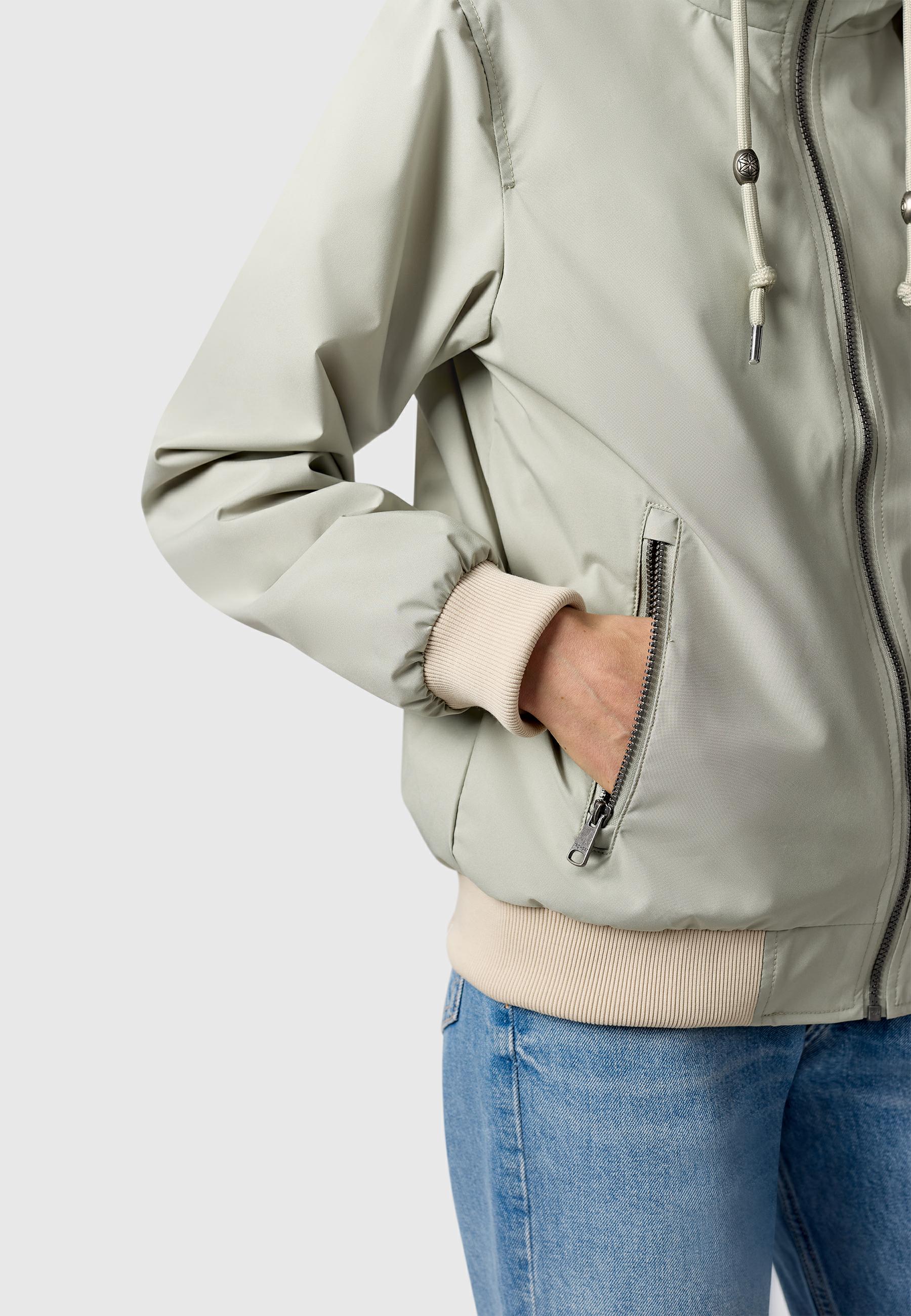 Lässige Übergangsjacke mit Kapuze "Nuggeta Summer YOUMODO" Dusty Olive