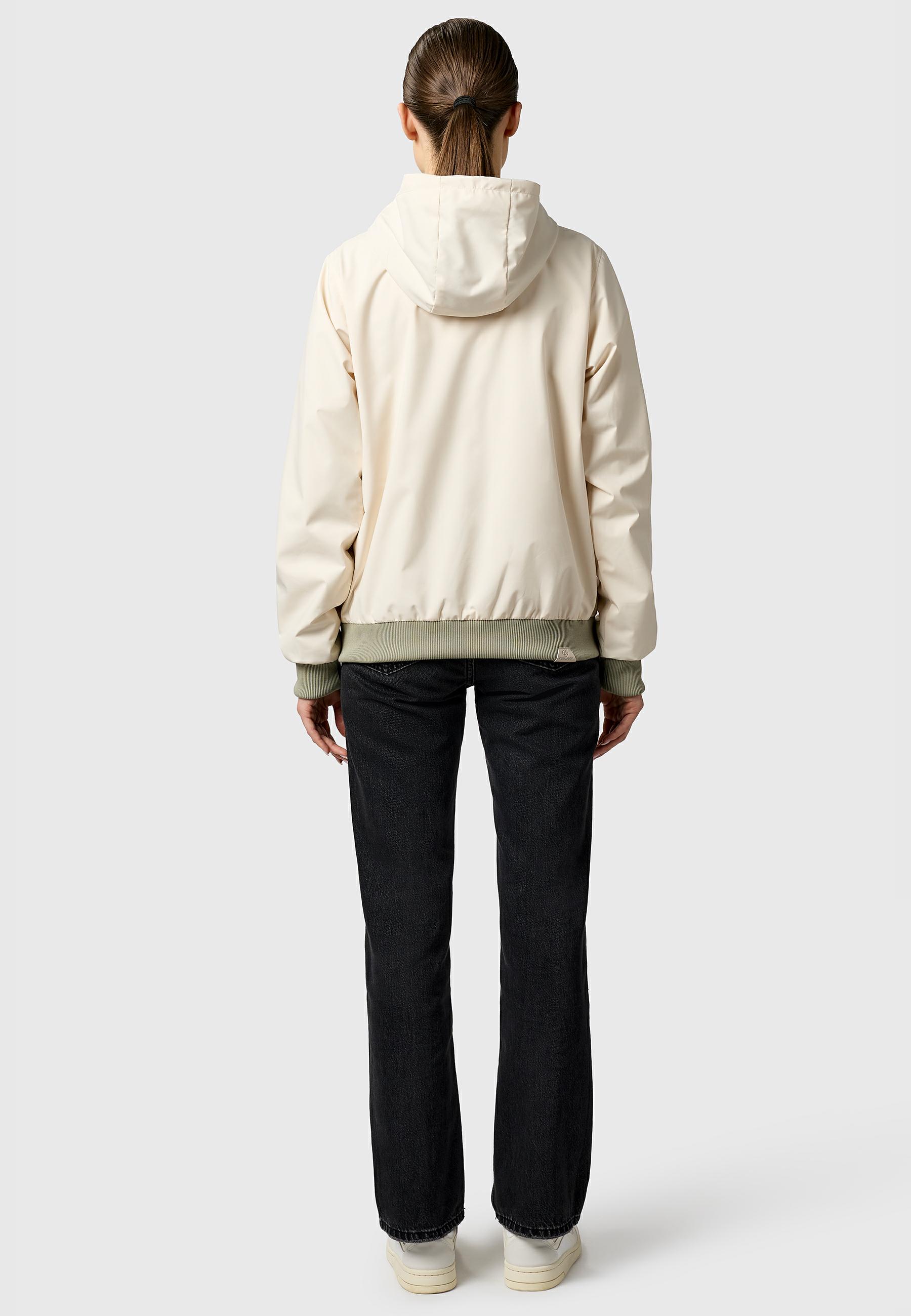 Lässige Übergangsjacke mit Kapuze "Nuggeta Summer YOUMODO" Ecru