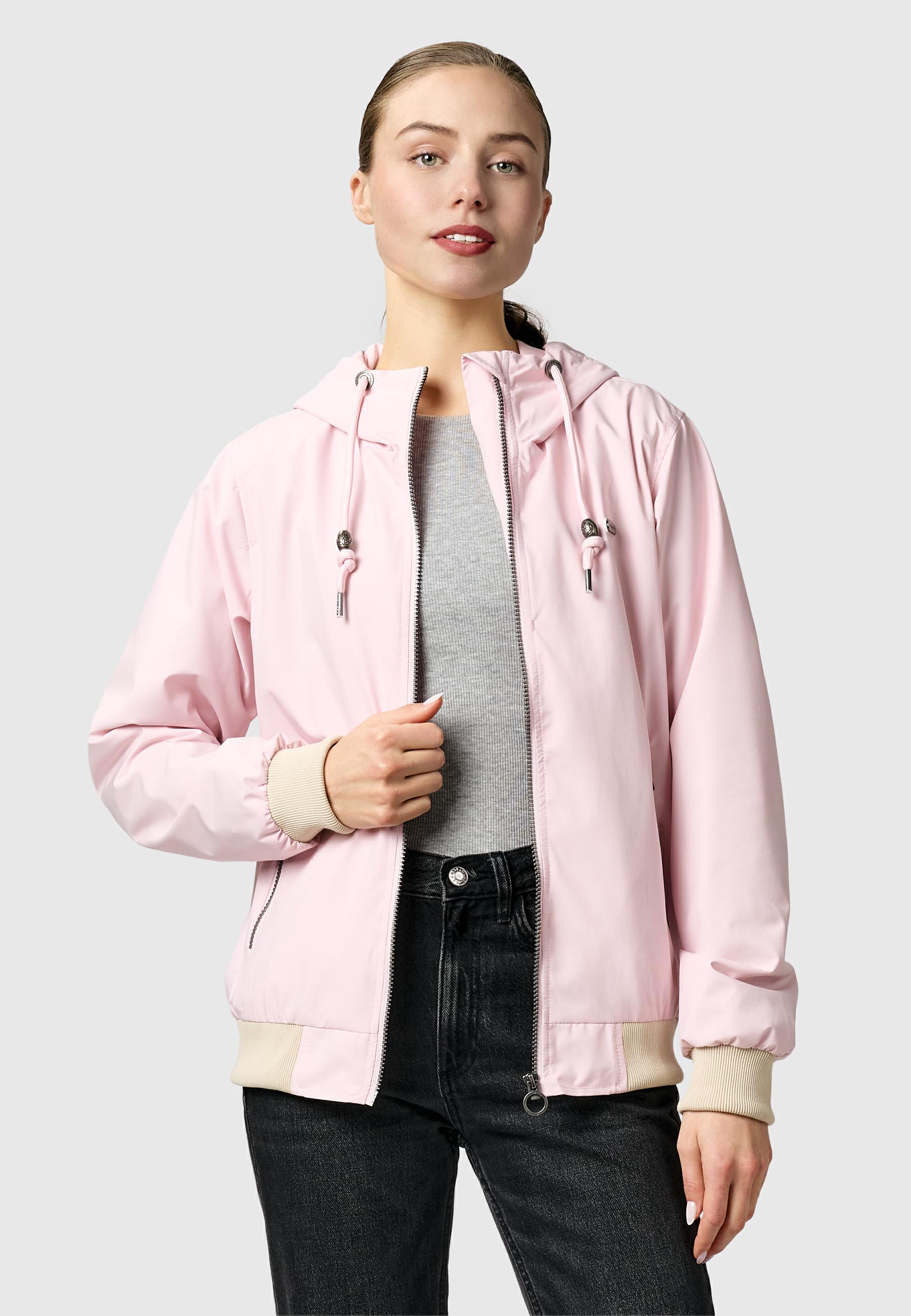 Lässige Übergangsjacke mit Kapuze "Nuggeta Summer YOUMODO" Marshmallow