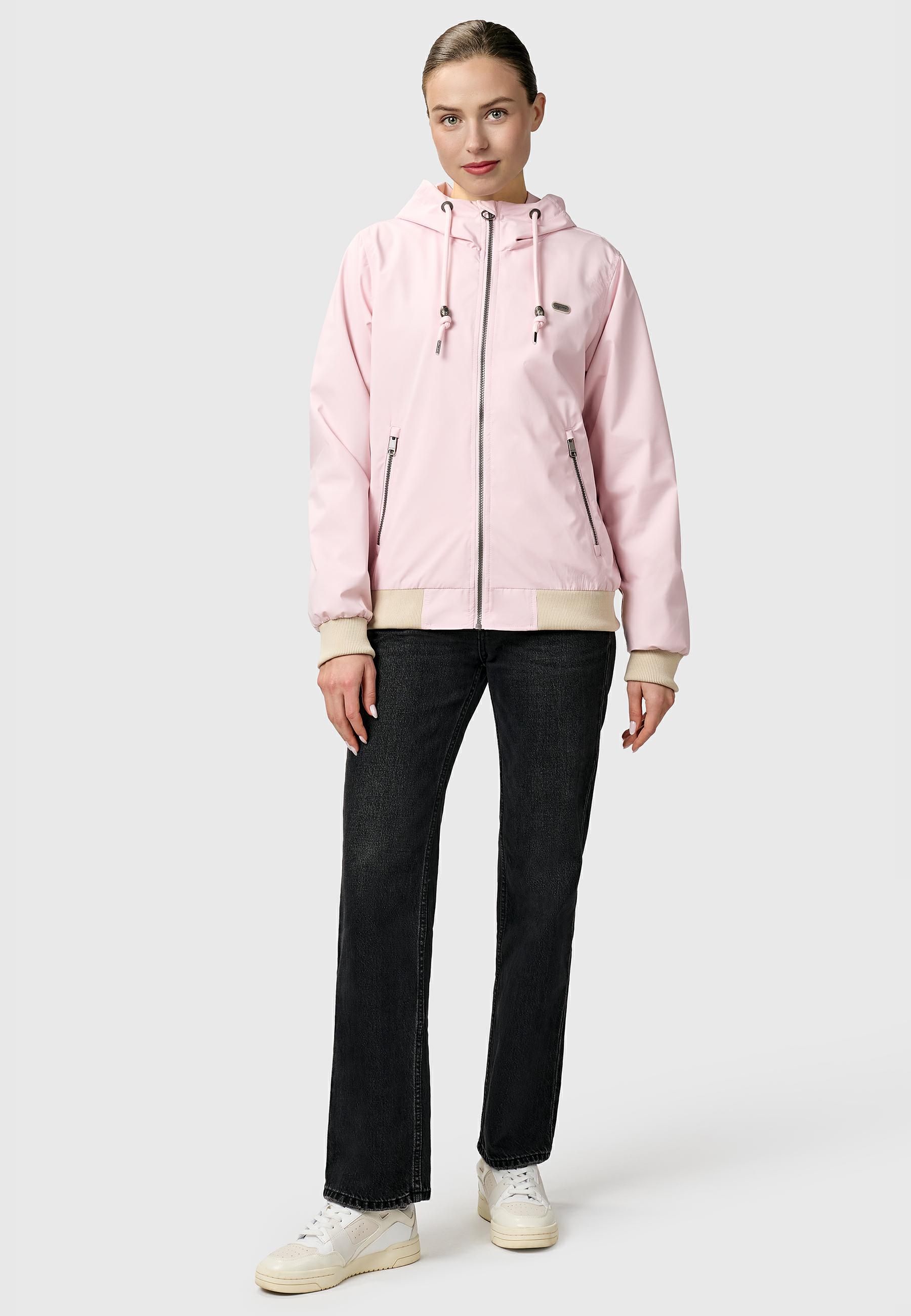 Lässige Übergangsjacke mit Kapuze "Nuggeta Summer YOUMODO" Marshmallow