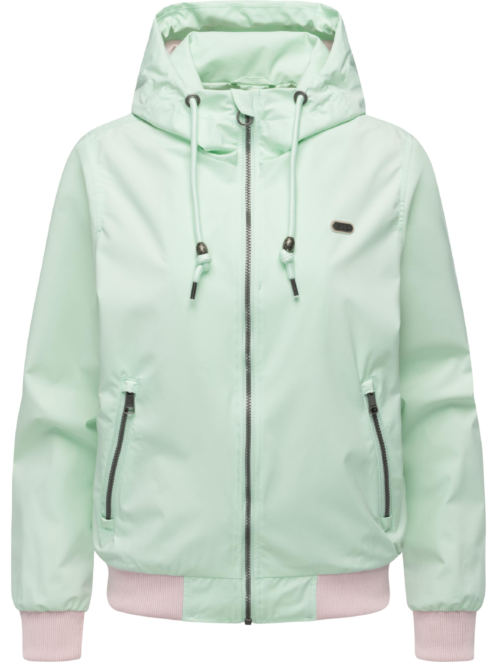 Lässige Übergangsjacke mit Kapuze "Nuggeta Summer YOUMODO" Mint
